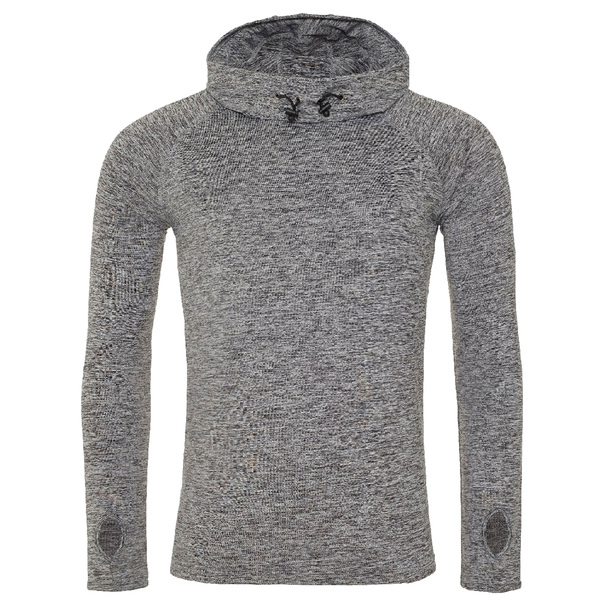 AWDIS Funktionstop »Just Cool Herren Kapuze Nacken Langarm Hemd«