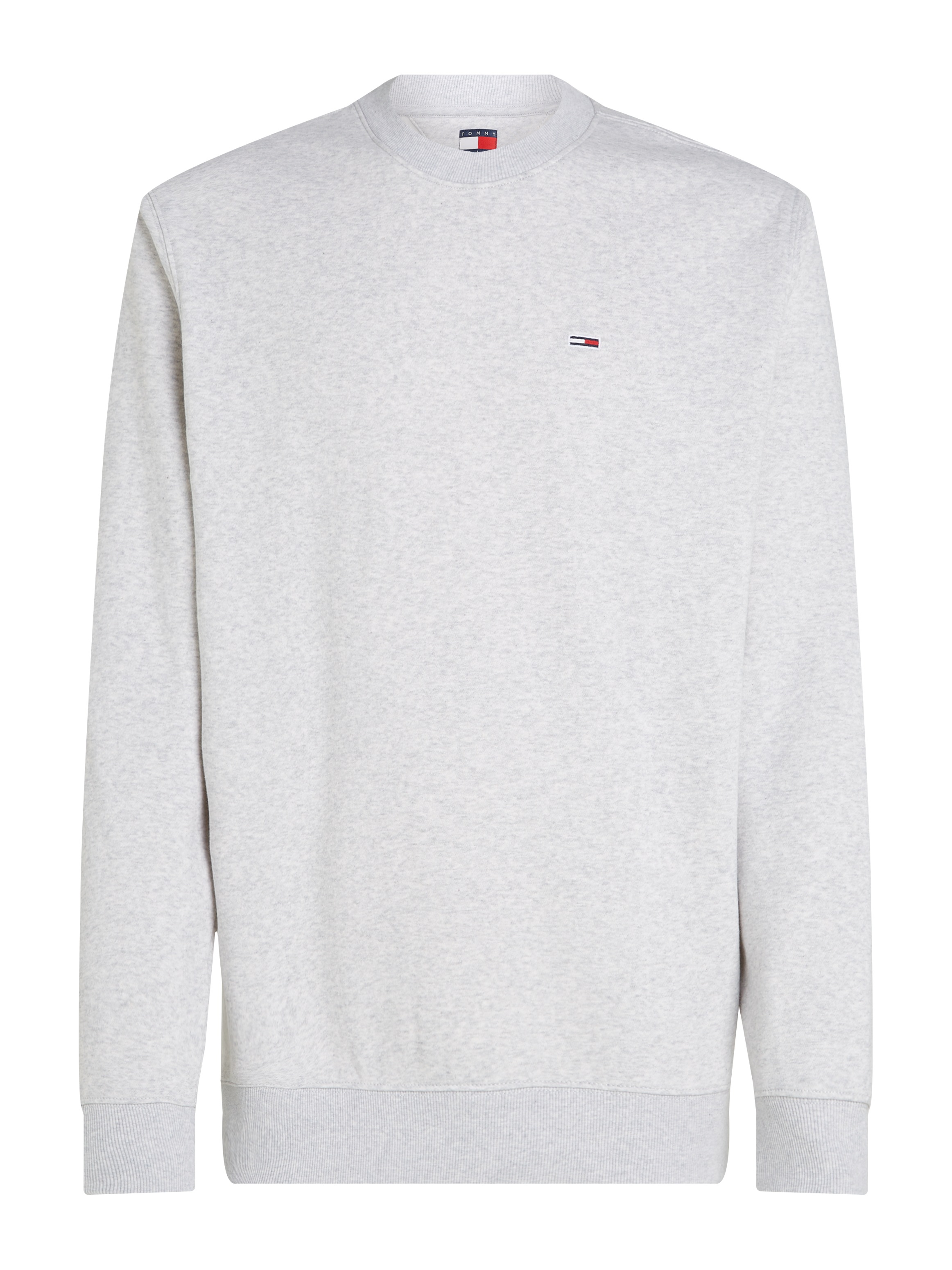 Tommy Jeans Sweatshirt »TJM REG S FLAG CREW«, Mit besticktem Markenlogo auf Brusthöhe