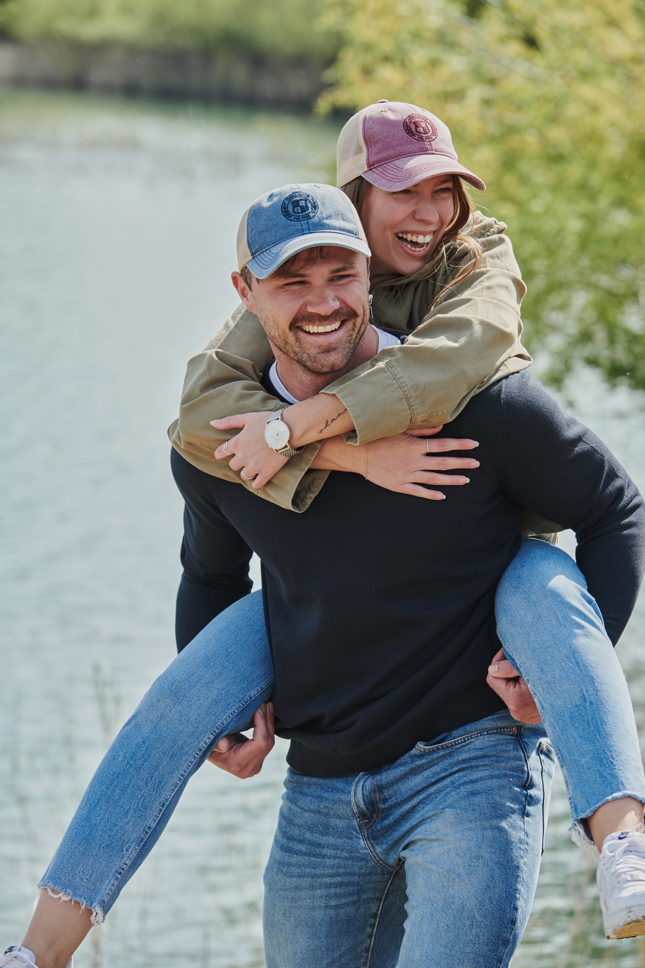 chillouts Baseball Cap »Milton Hat« Vintage-Look Baseballkappe mit Wappen-Stickerei