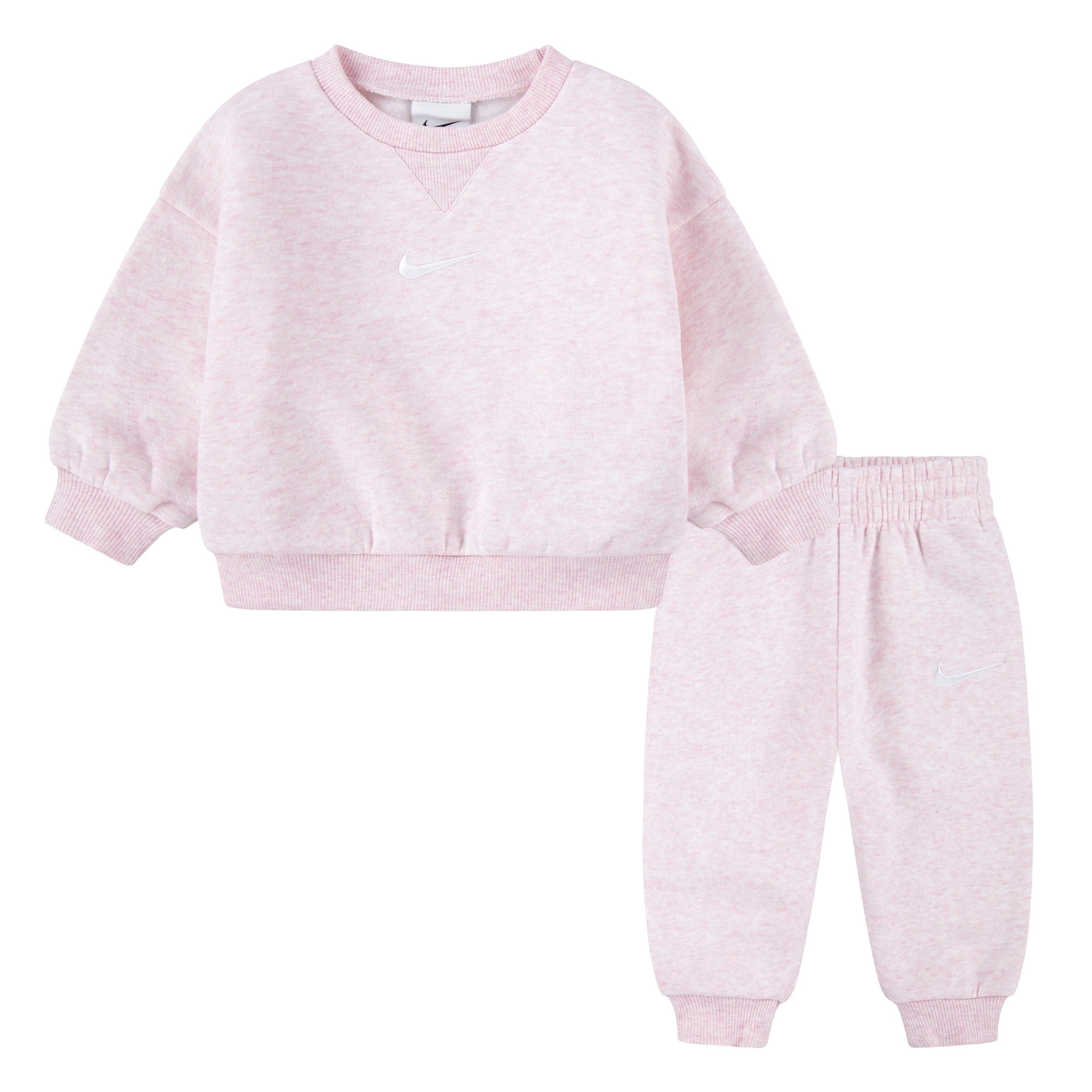 Nike Sportswear Jogginganzug »NKN ESSENTIAL FLEECE CREW SET«, (2 tlg.), für Babys