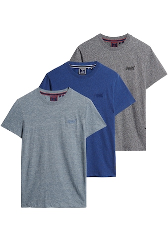 T-Shirt »ESSENTIAL TRIPLE PACK T-SHIRT«, (Packung, 3 tlg.)
