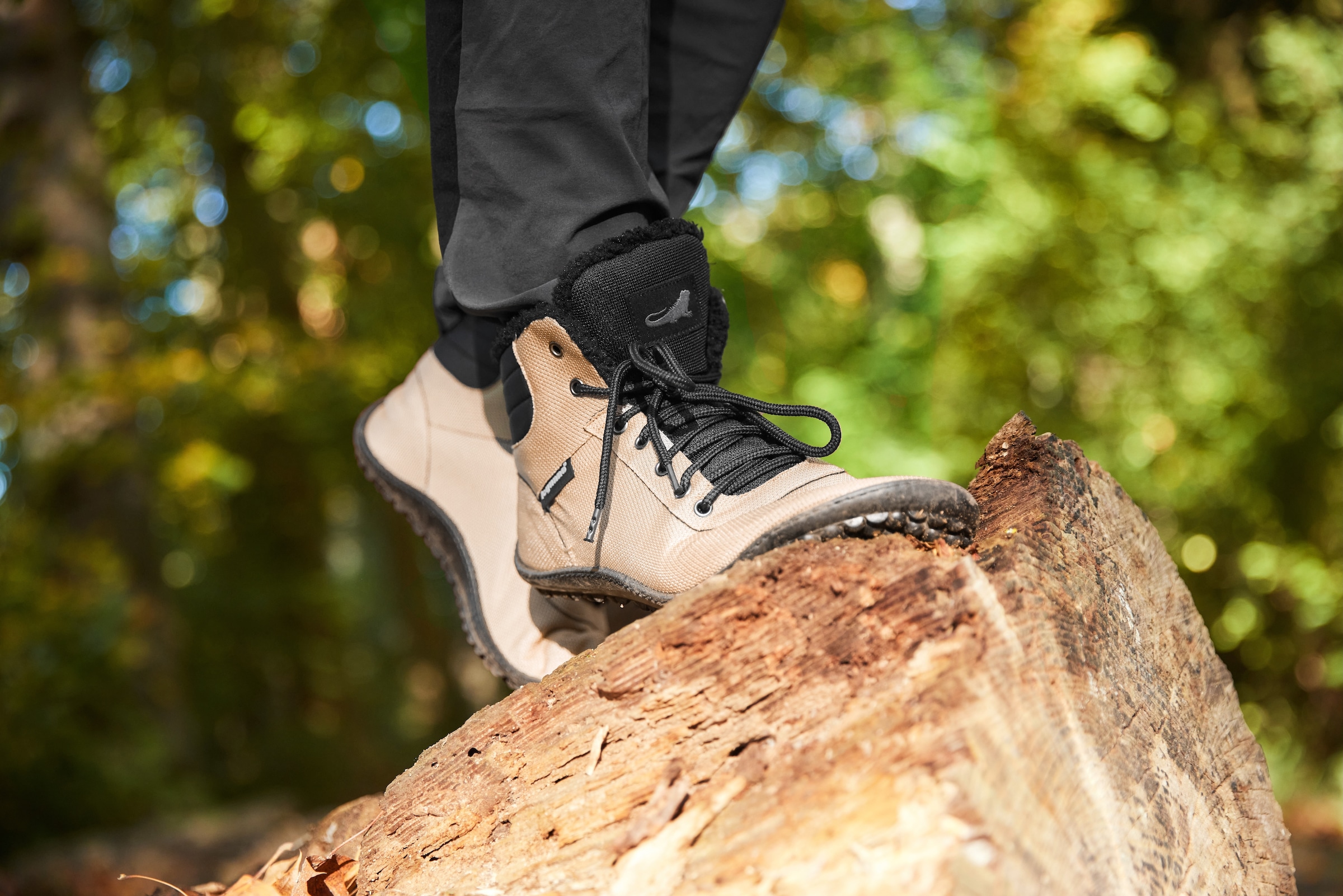 Leguano Barfußschuh »KOSMO«, Bequemschuh, Schnürboots mit einzigartiger Halbkugel-Laufsohle