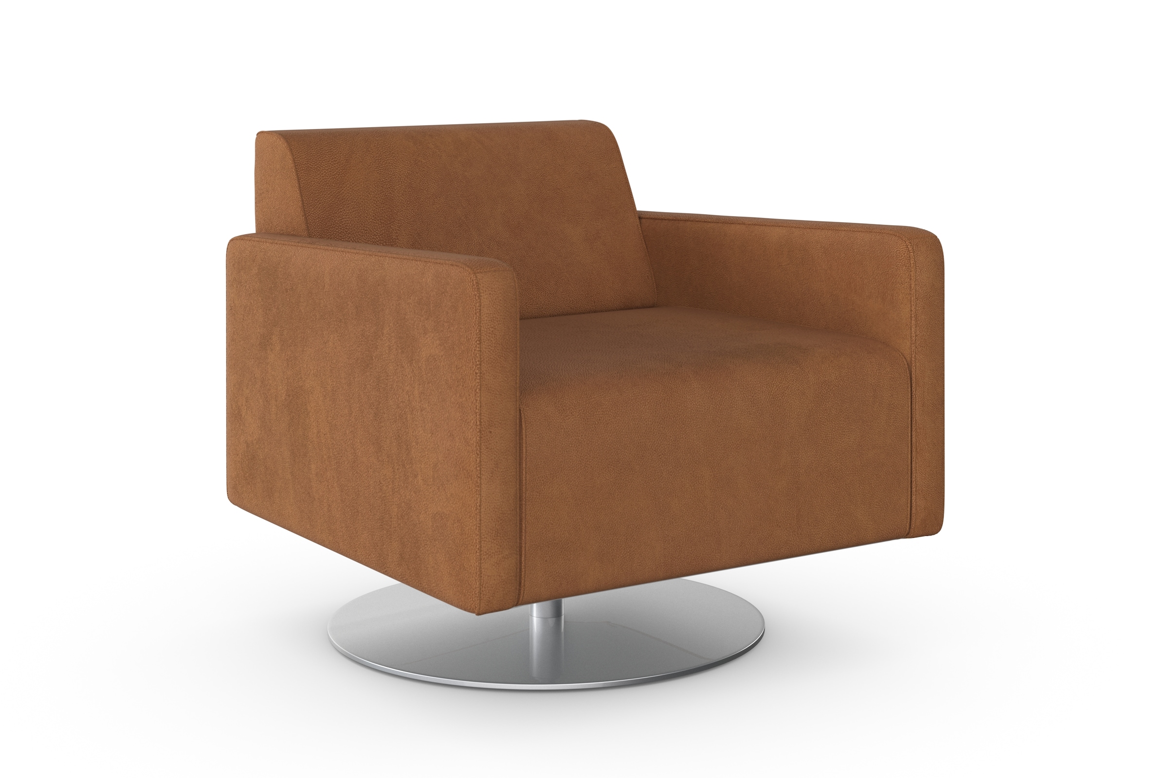 machalke® Drehsessel »single«, Ledersessel mit Drehteller, inklusive Drehfunktion