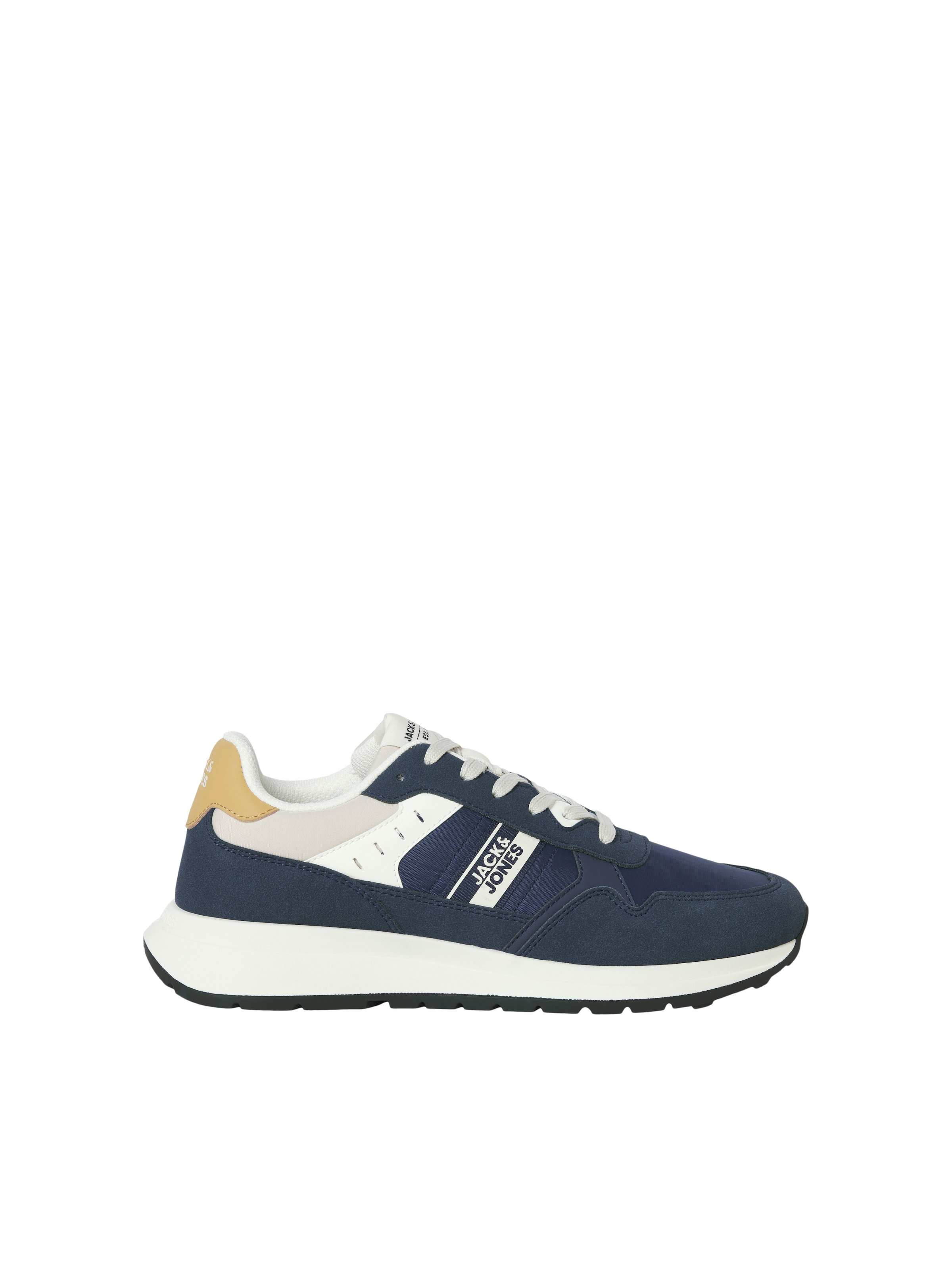 Jack & Jones Sneaker »JFWOSWALD«  Schnürschuh, Halbschuh, Freizeitsneaker mit Kontrastbesätze