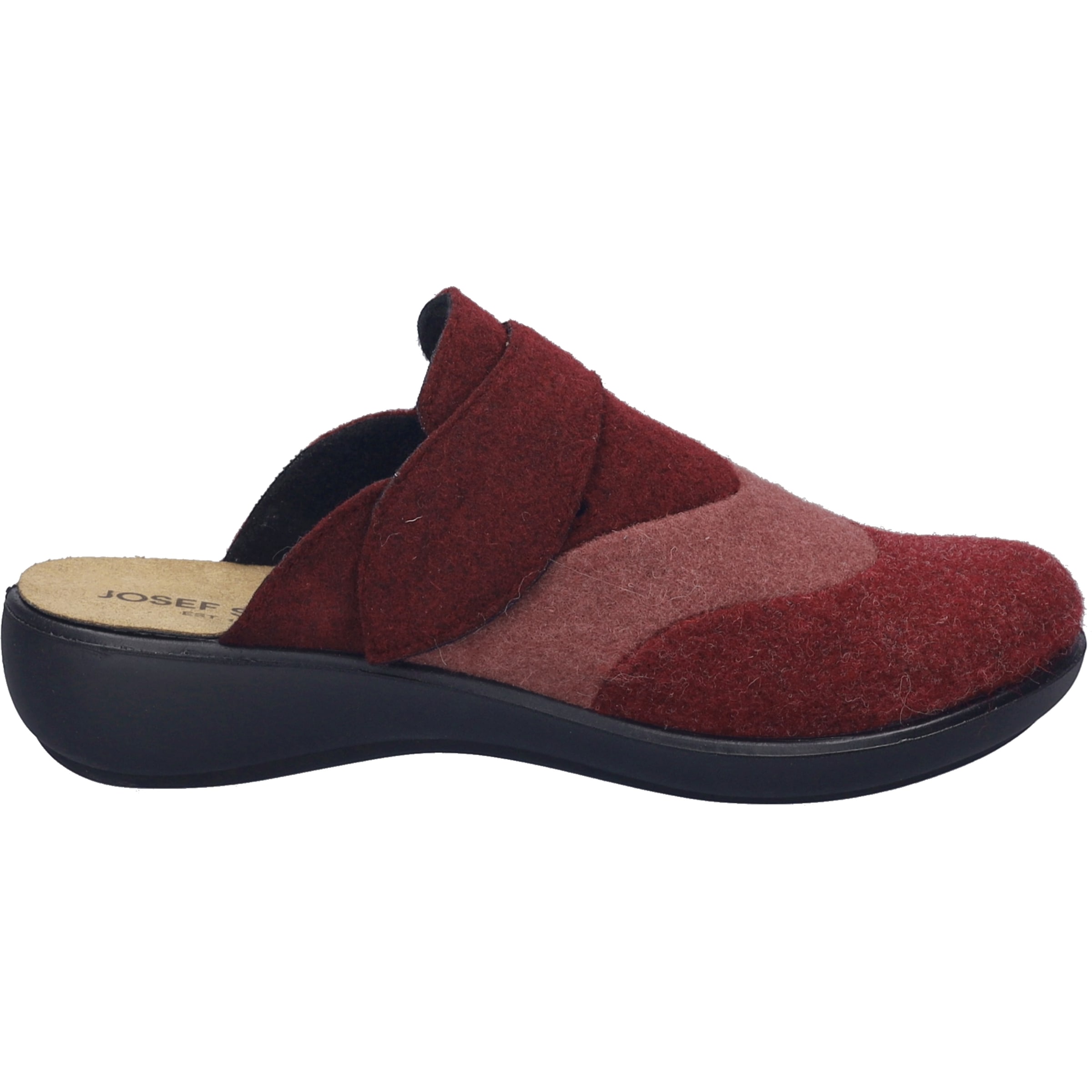 Josef Seibel Hausschuh »Korsika 308, bordeaux-multi«