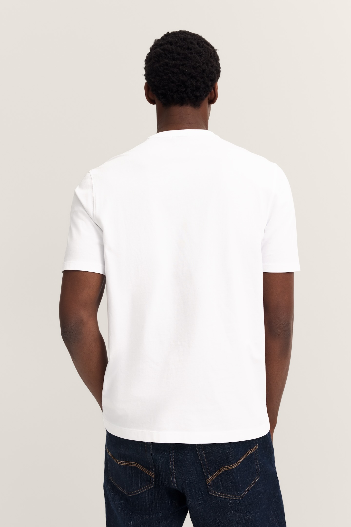 bugatti T-Shirt, aus Baumwolle