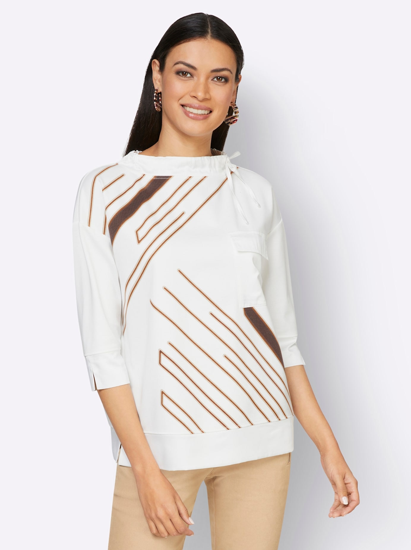 creation L 3/4-Arm-Shirt »Shirt«, (1 tlg.)