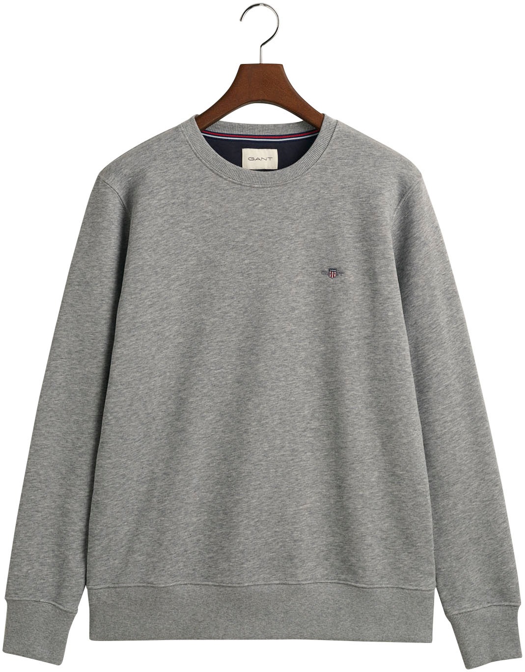 Neue Produkte und berühmter Gant Sweatshirt mit C-NECK bei Brust online »REG SWEAT«, SHIELD kaufen der auf Logostickerei OTTO