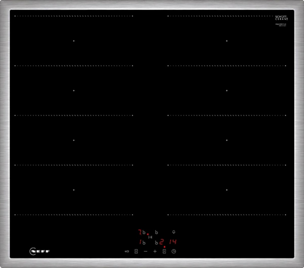 NEFF Flex-Induktions-Herd-Set »EDX456I«, N 30, EDX456I, mit Teleskopauszug nachrüstbar, EasyClean