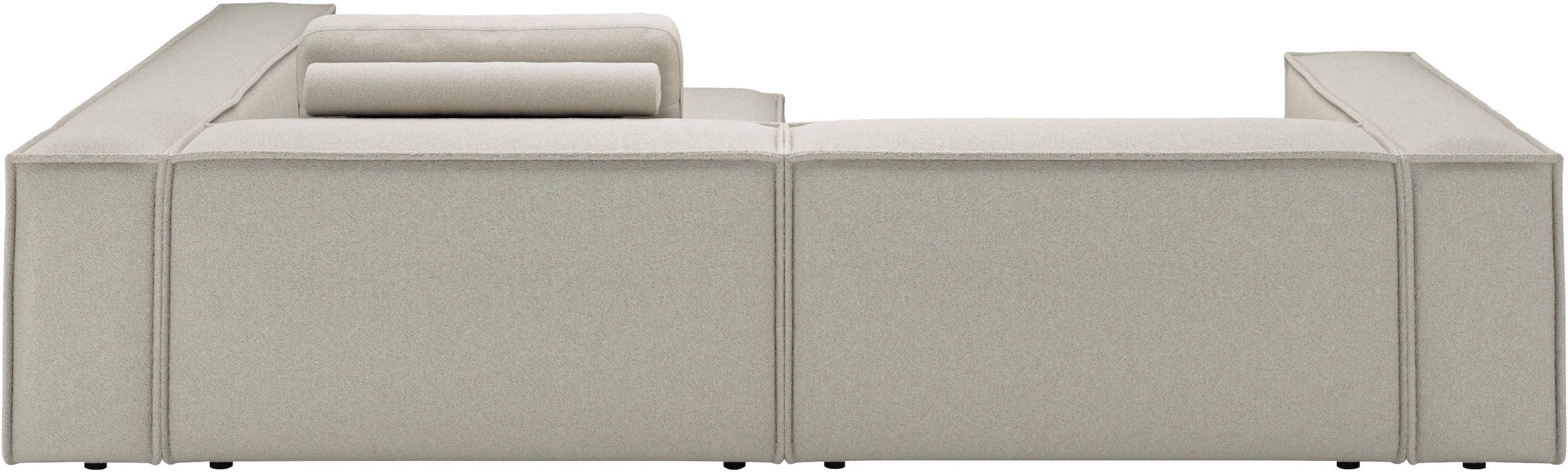 Places of Style Ecksofa »Watertown, moderne XXL L-Form, 306 cm breit«, Komfortabel mit tiefer Sitzfläche – ideal für große Wohnräume