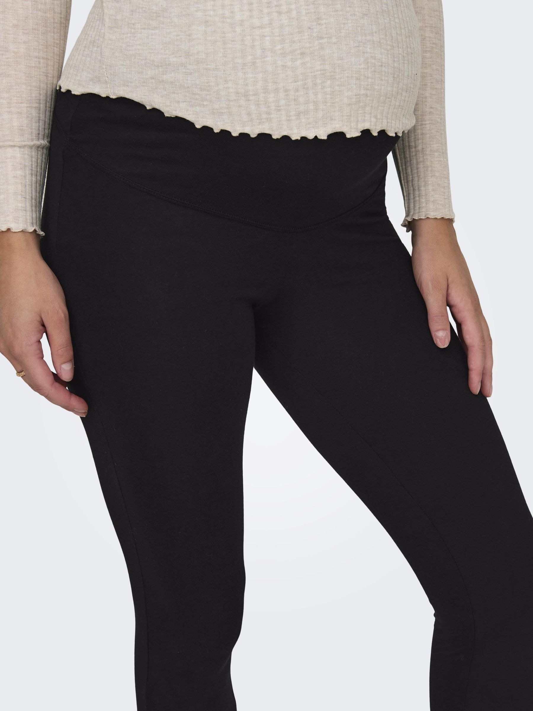 ONLY MATERNITY Umstandsleggings »OLMLOVELY NEW LEGGING 2PCK JRS NOOS«, (Packung, 2 tlg.)