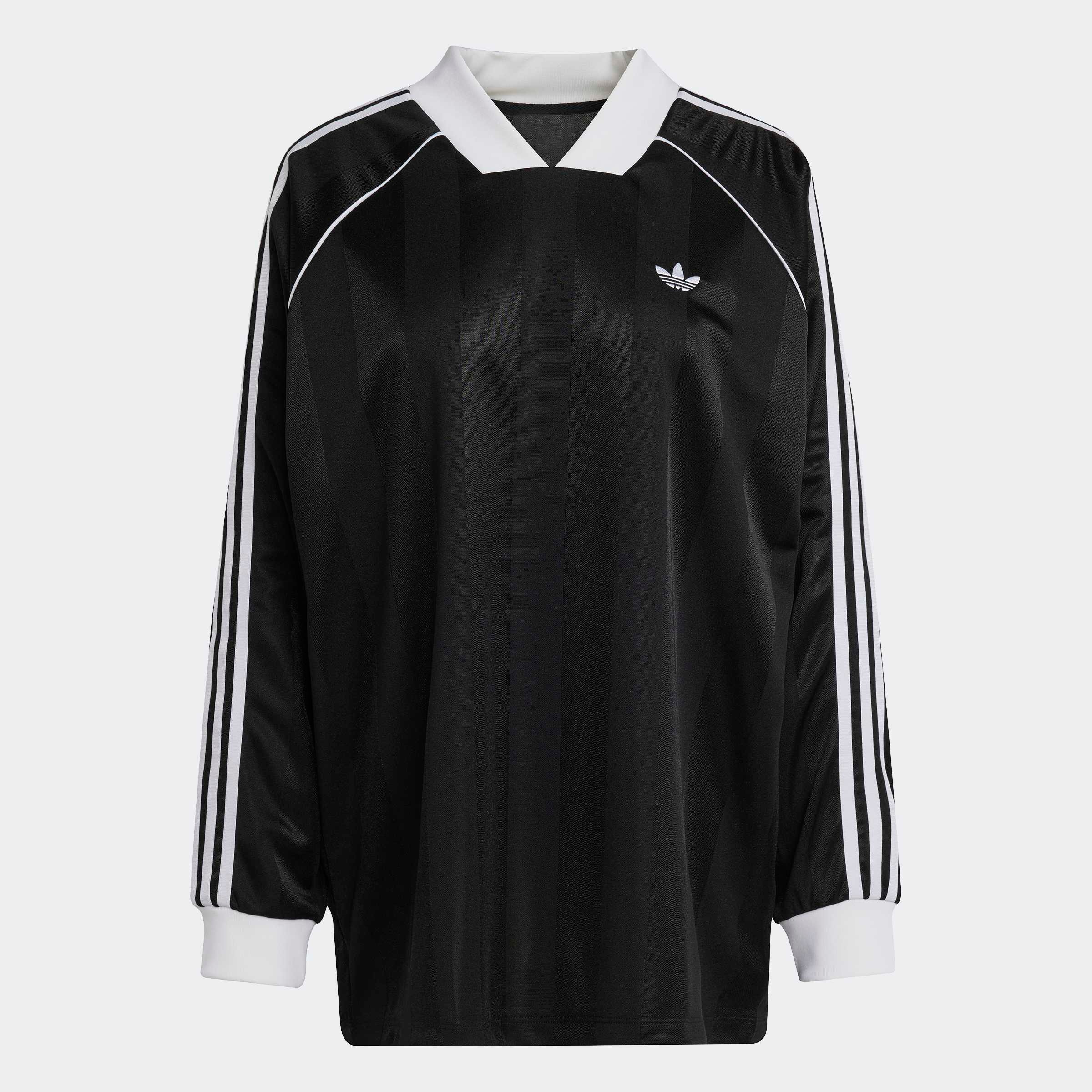 adidas Originals Langarmshirt »3-STREIFEN JACQUARD LONGSLEEVE«