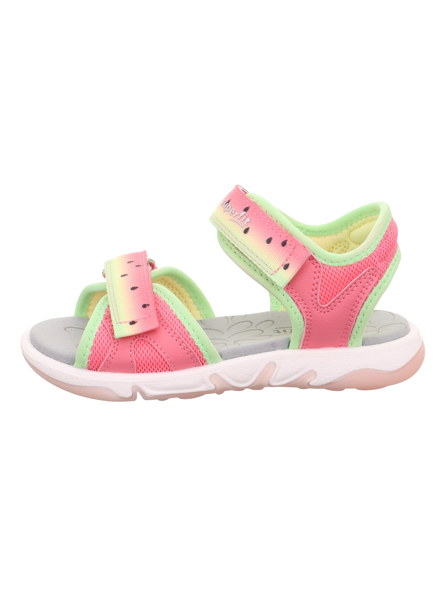 Superfit Sandale »PEBBLES WMS: mittel«  Sandalette mit süßem Motiv, Größenschablone zum Download