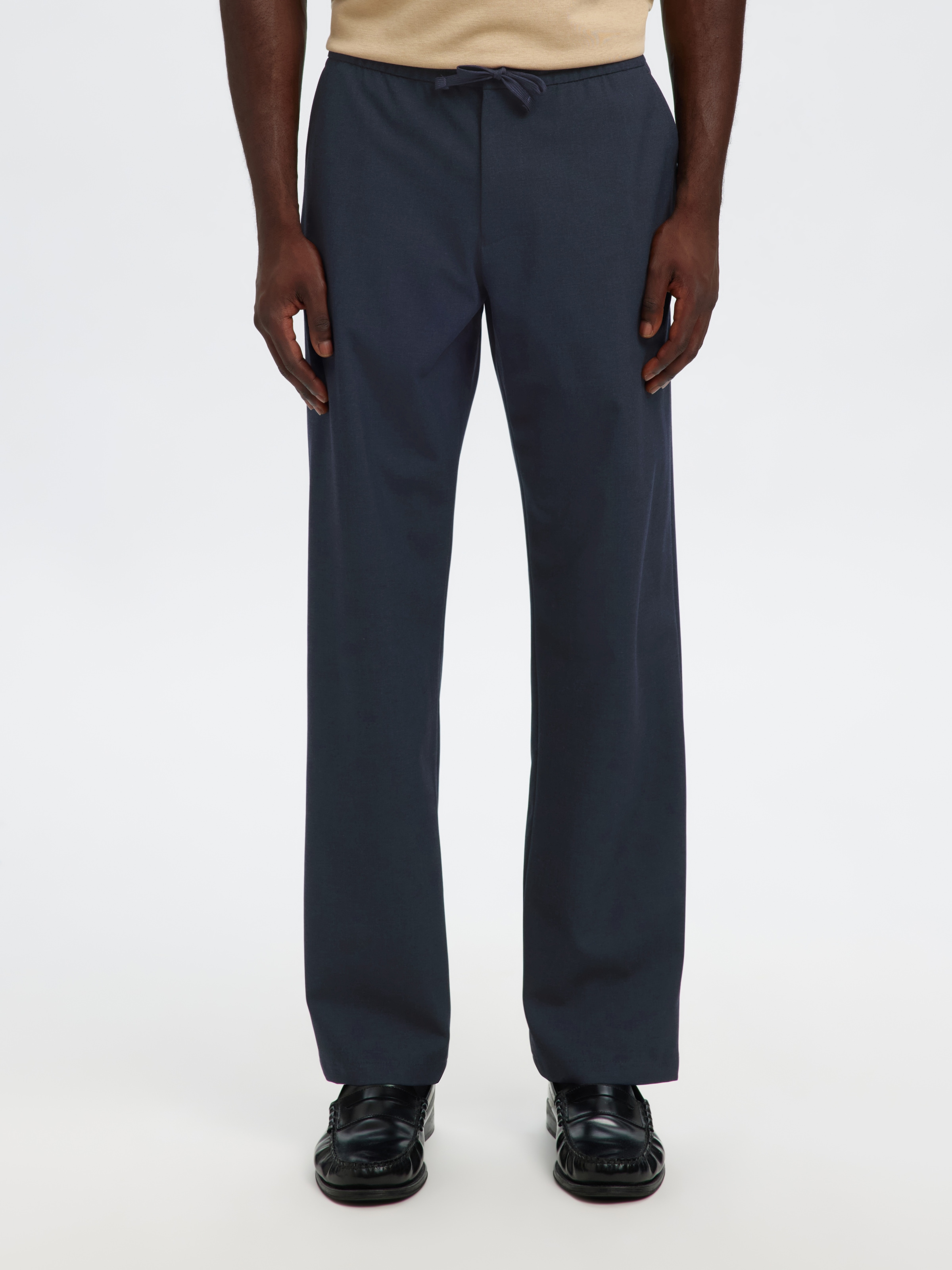 SELECTED Schlupfhose »SLH196-STRAIGHT ROBERT STRING PANT NOOS«  Materialmix, straight fit