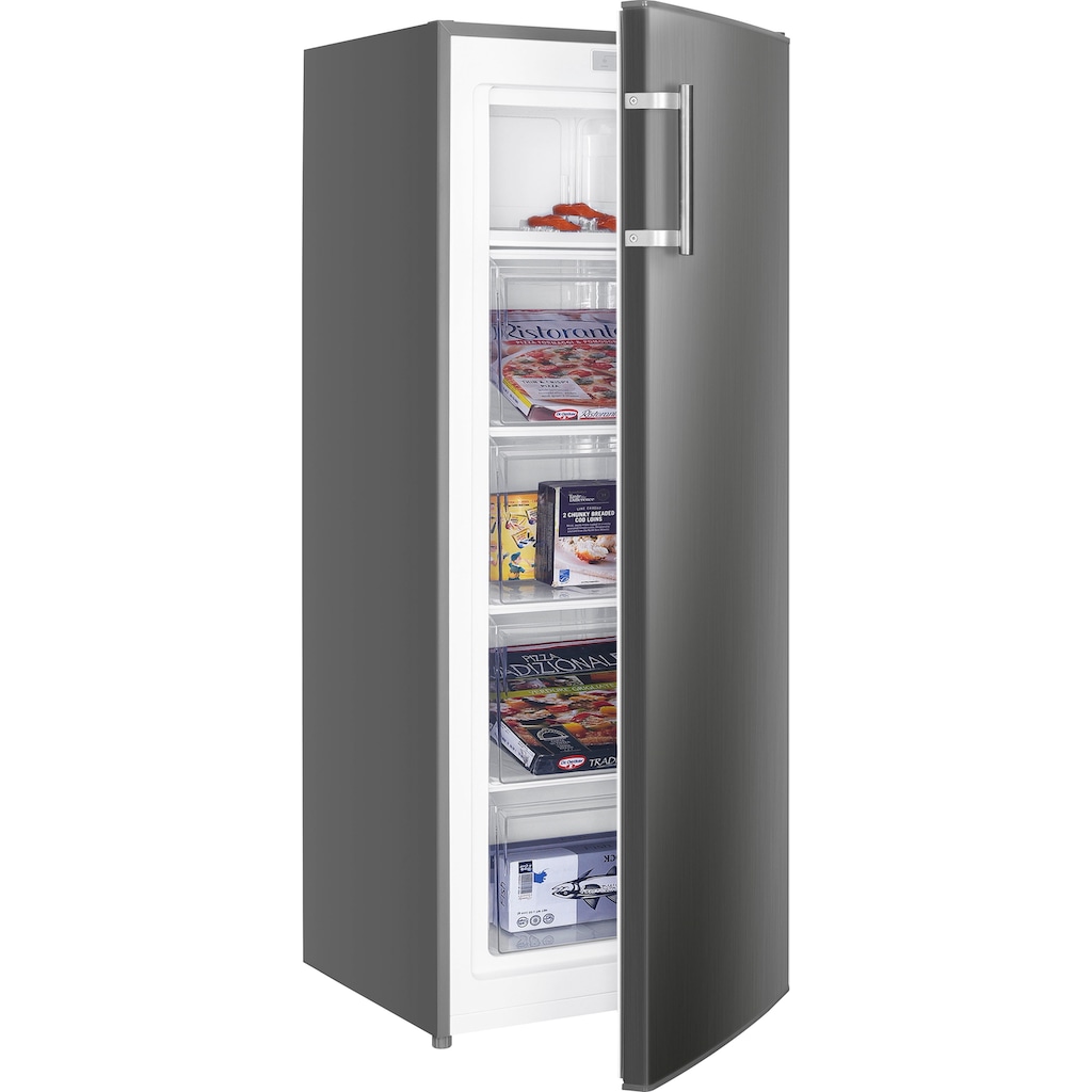 Hanseatic Gefrierschrank, 142,6 cm hoch, 54,4 cm breit, QuickFreeze