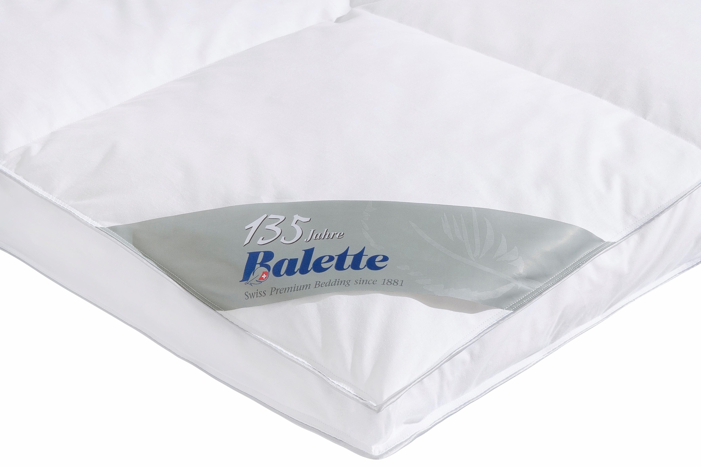 Balette Federbettdecke »Lena«, extrawarm, Füllung 100% Federn, Bezug 100% Baumwolle, (1 St.), Bettdecke in 135x200 cm und weiteren Größen, für Winter geeignet