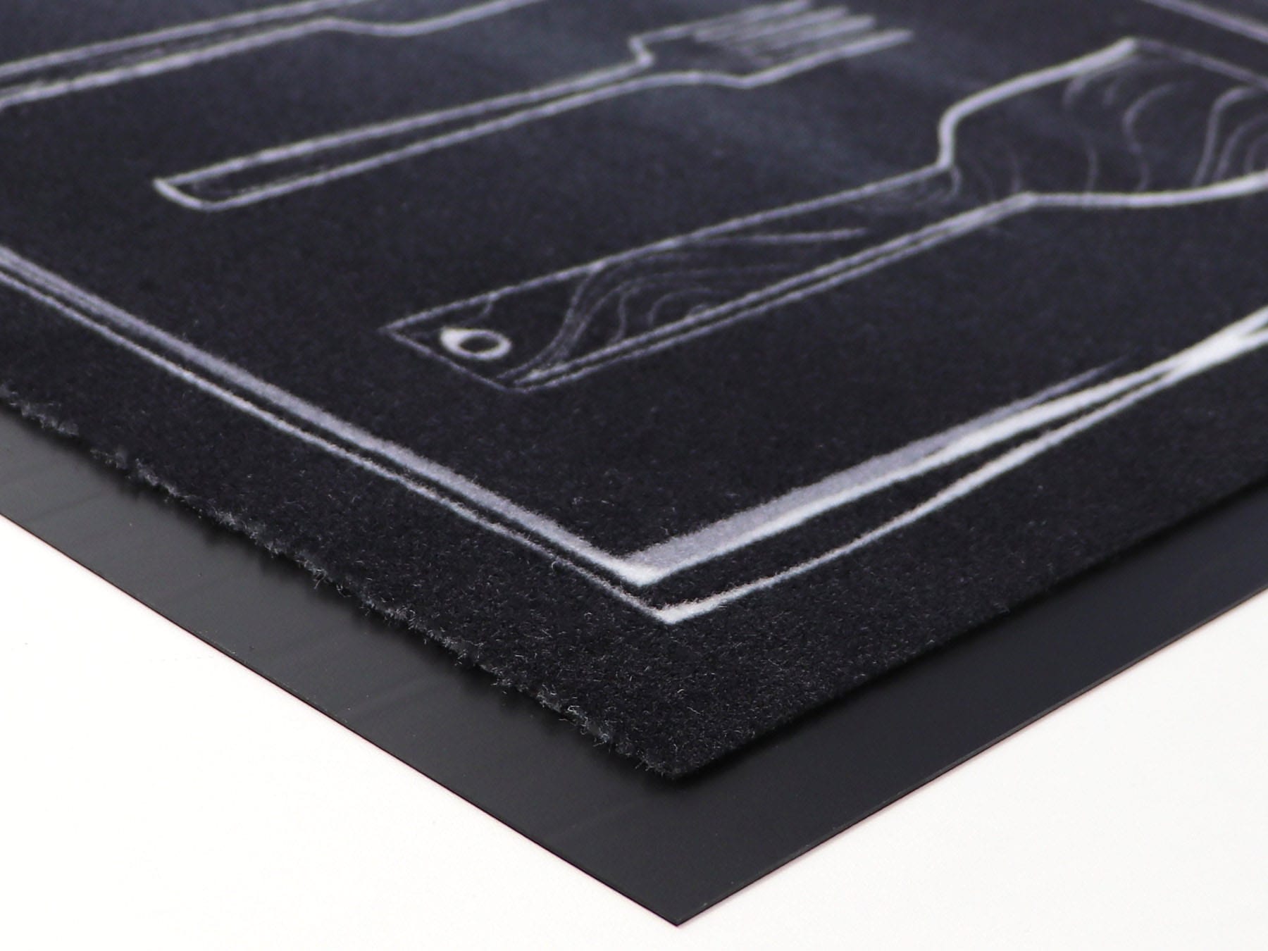 Primaflor-Ideen in Textil Küchenläufer »KITCHEN TOOLS«, rechteckig, 6,5 mm Höhe, Motiv Küchenutensilien, rutschhemmend, waschbar, Küche