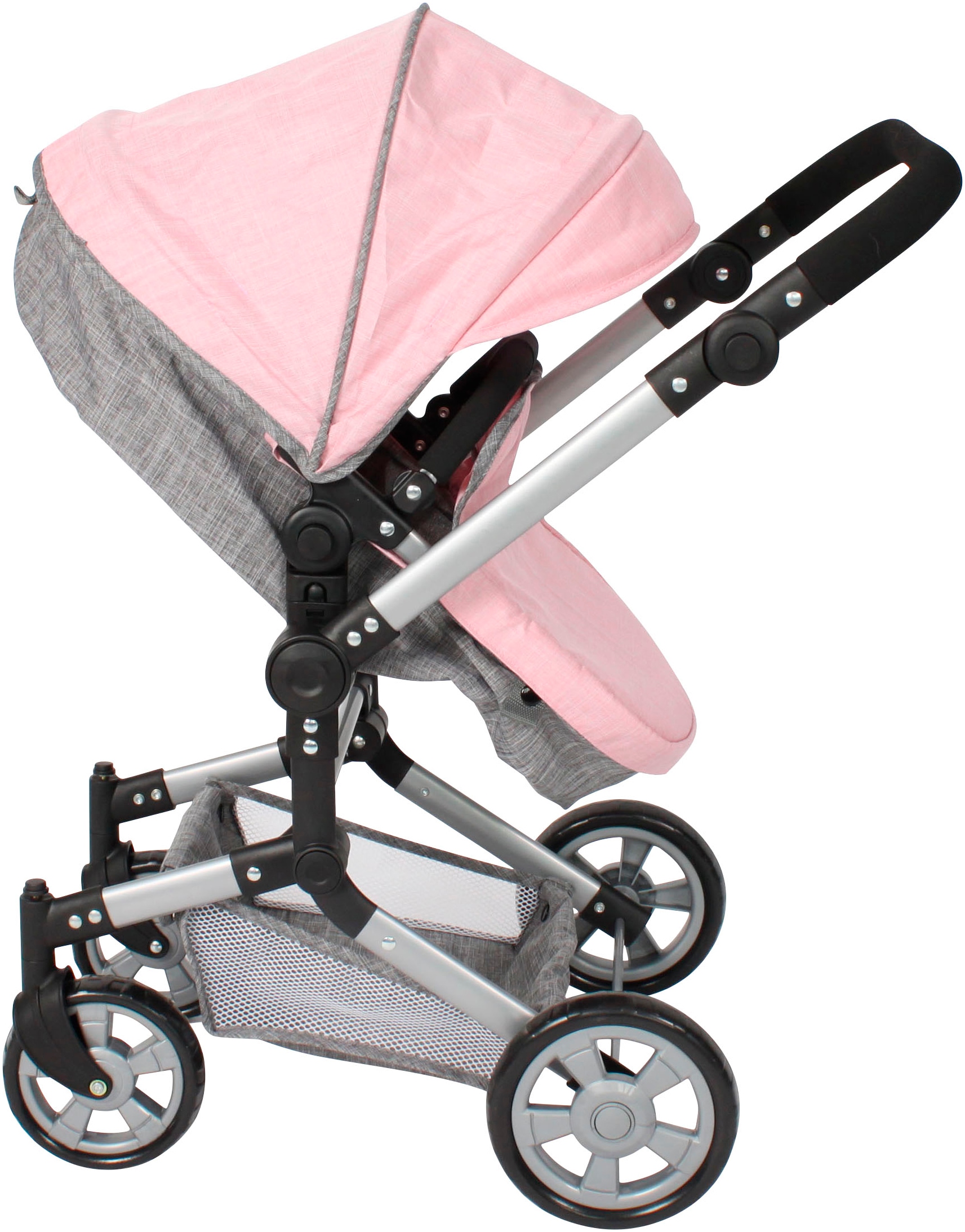 CHIC2000 Kombi-Puppenwagen »Linus« mit schwenkbaren Vorderrädern