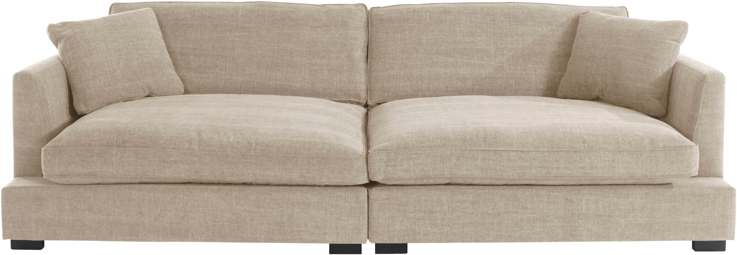 Guido Maria Kretschmer Home&Living 3-Sitzer »Annera«, weicher Sitzkomfort, mit extra tiefen Sitzflächen, Füllung mit Federn