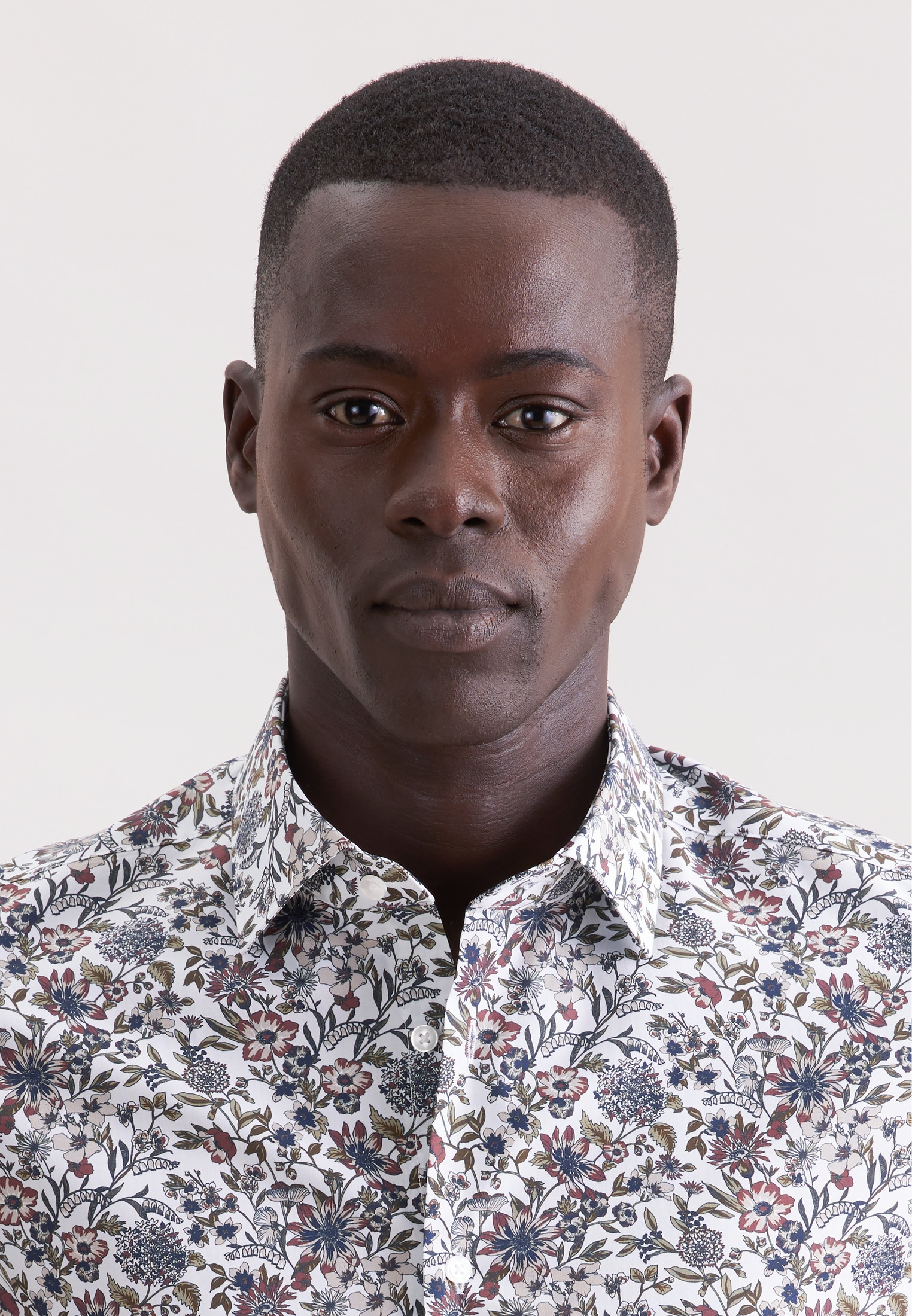 seidensticker Businesshemd »Schwarze Rose« Shaped 1/1 Kentkragen Druck