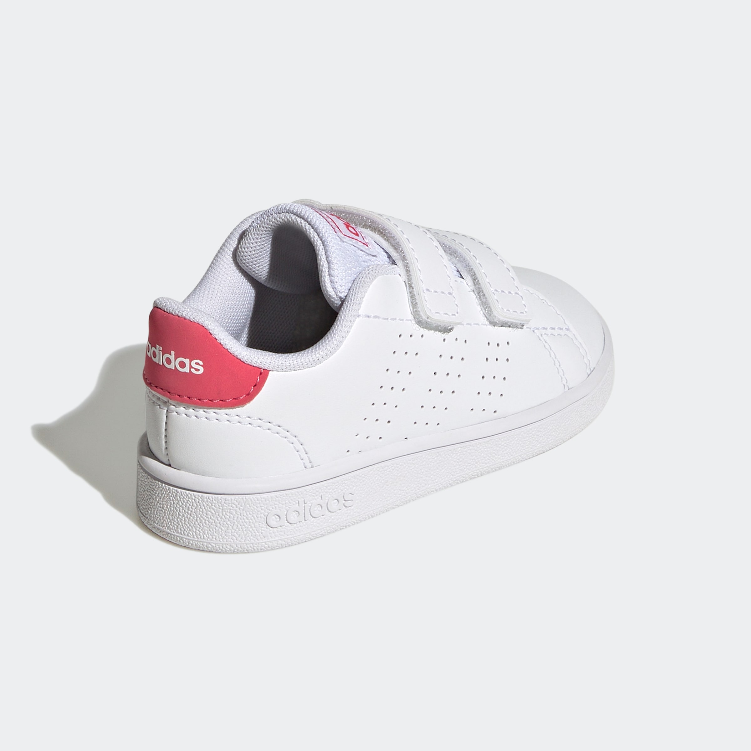 adidas Sportswear Sneaker »ADVANTAGE LIFESTYLE COURT TWO HOOK-AND-LOOP«  Design auf den Spuren des adidas Stan Smith, für Kinder