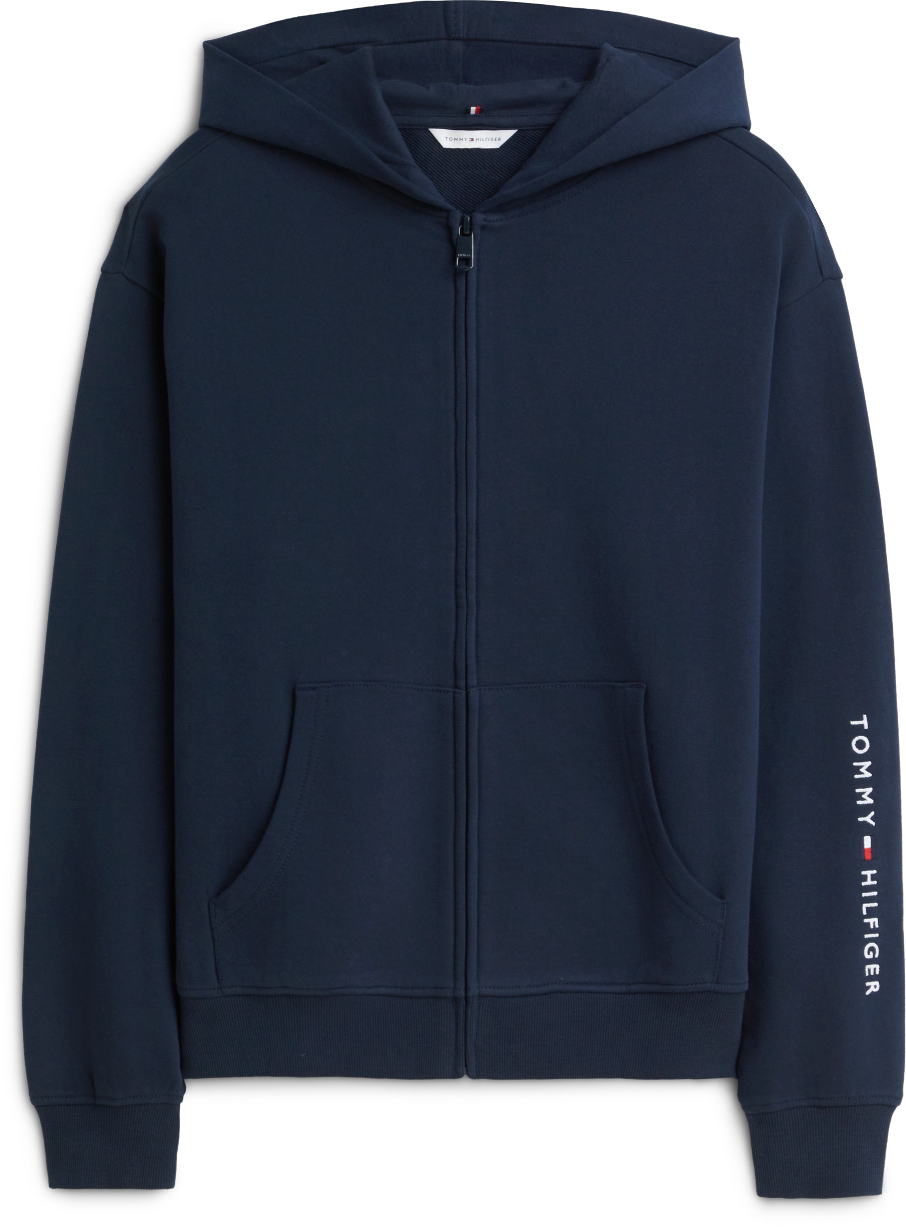 Tommy Hilfiger Underwear Kapuzensweatjacke Packung,  normale Passform, Schriftzug am Ärmel