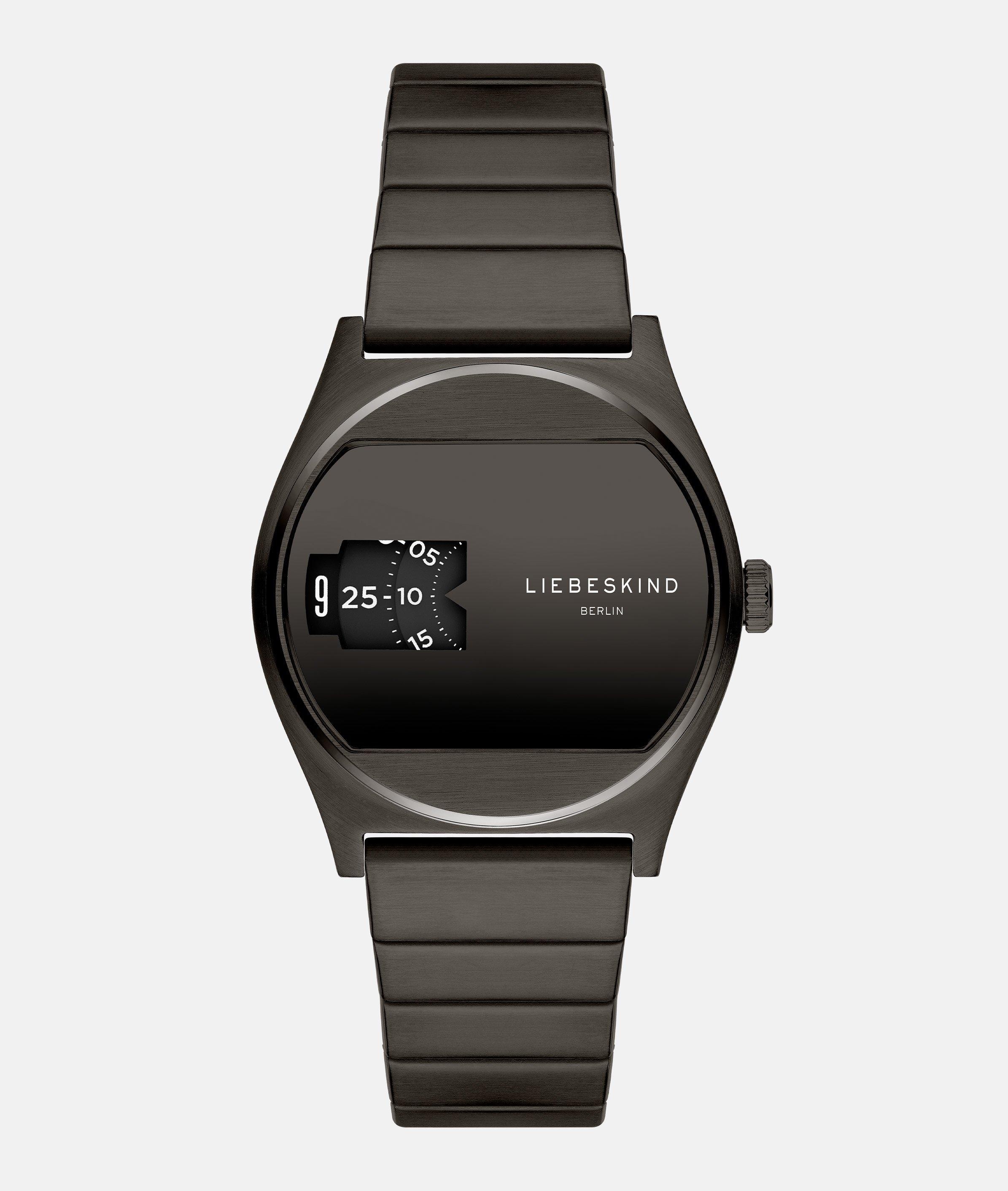 Liebeskind Berlin Quarzuhr »Vinyl Vision« Armbanduhr, Damenuhr, Edelstahlarmband, analog