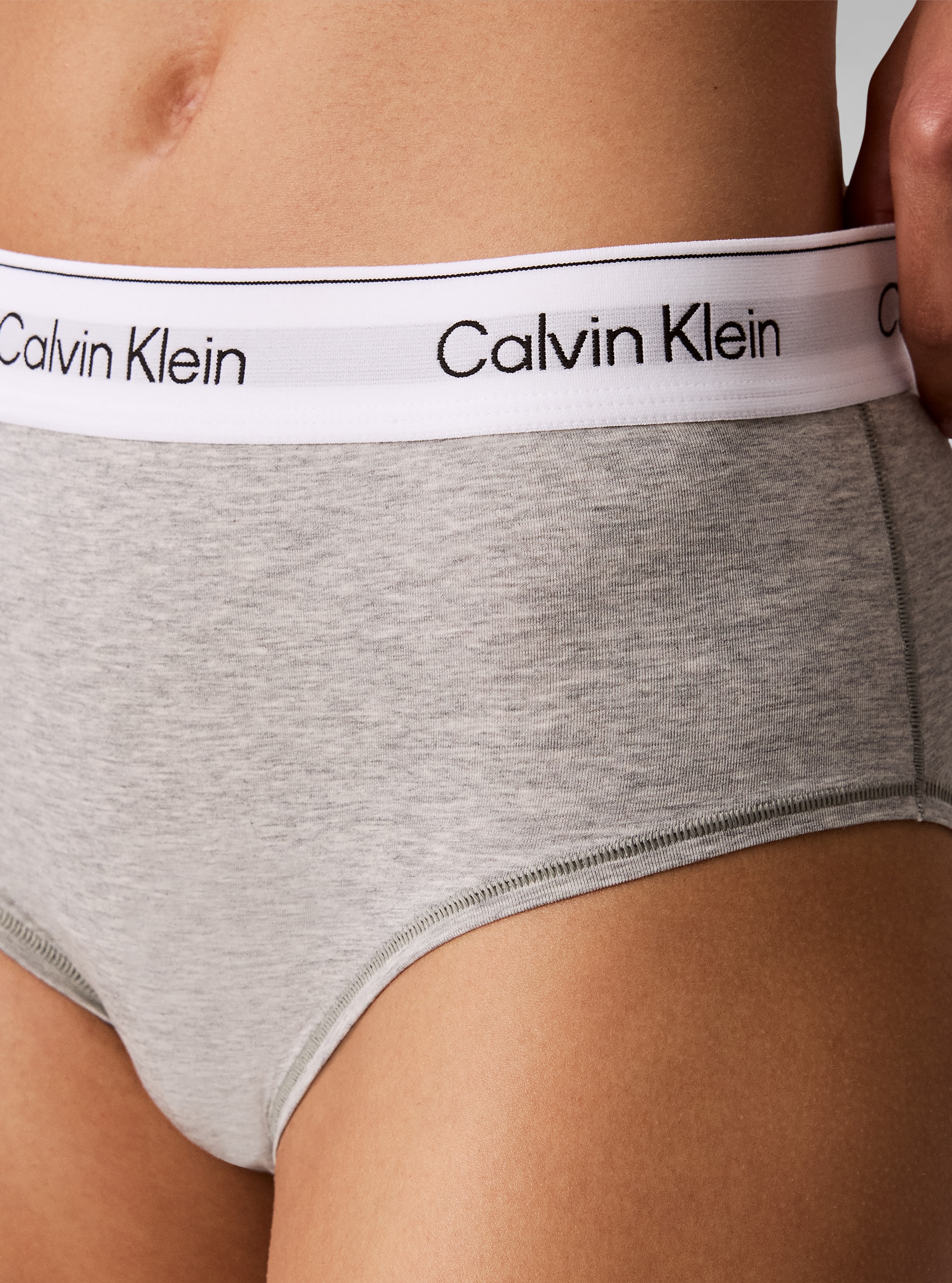 Calvin Klein Underwear High-Waist-Hipster »HIGH WAIST HIPSTER« mit elastischem Bund mit Logoschriftzug