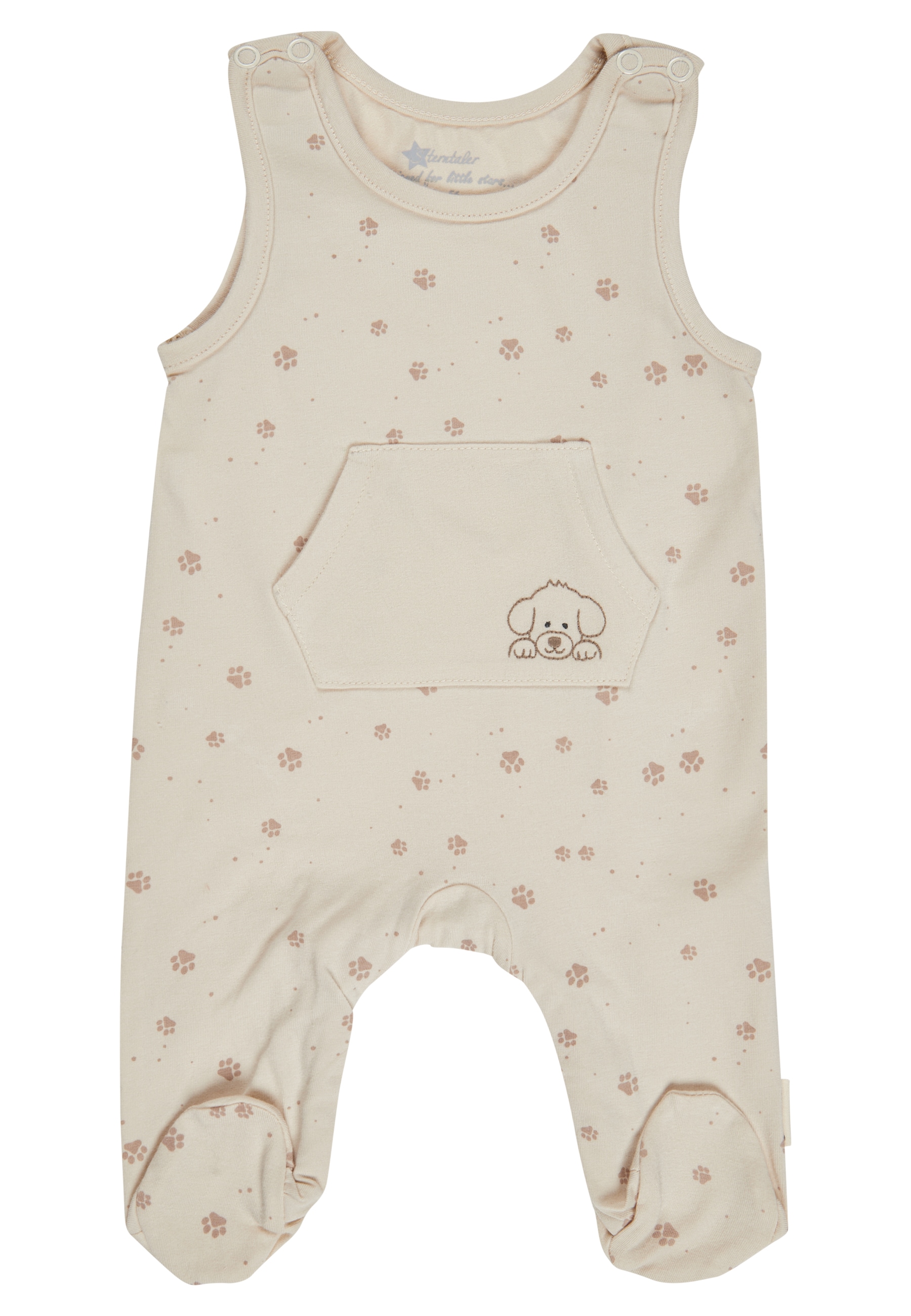 Sterntaler® Shirt & Hose »Strampler-Set Jersey Pfoten«