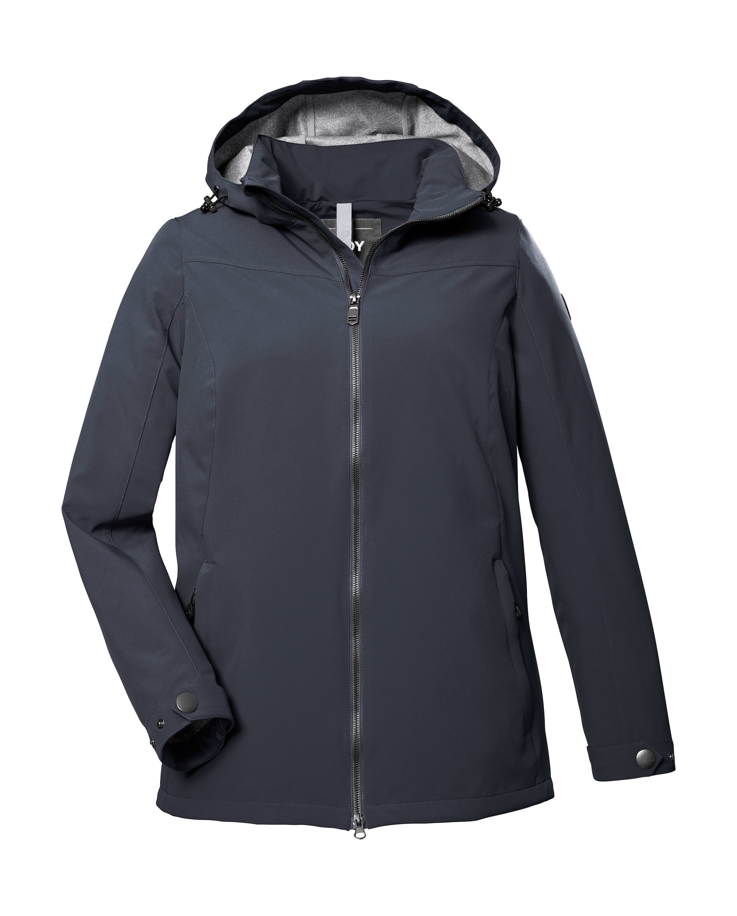 STOY Softshelljacke »STS 1 WMN SFTSHLL JCKT«, Damen Softshelljacke: wasserabweisend, winddicht, atmungsaktiv
