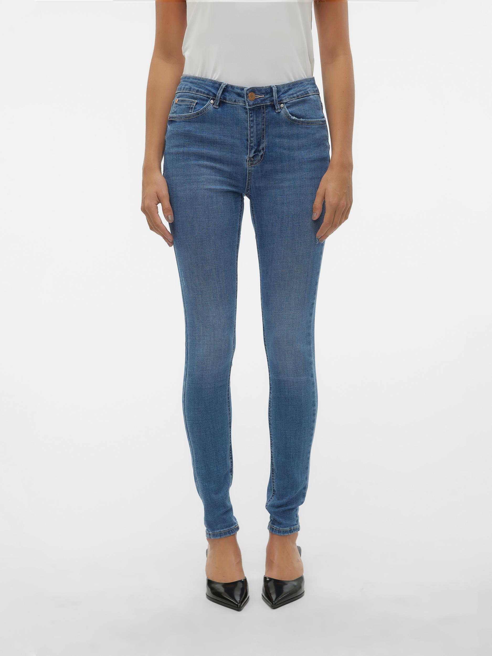 Skinny-fit-Jeans »VMFLASH MR SKINNY JEANS LI347 NOOS«