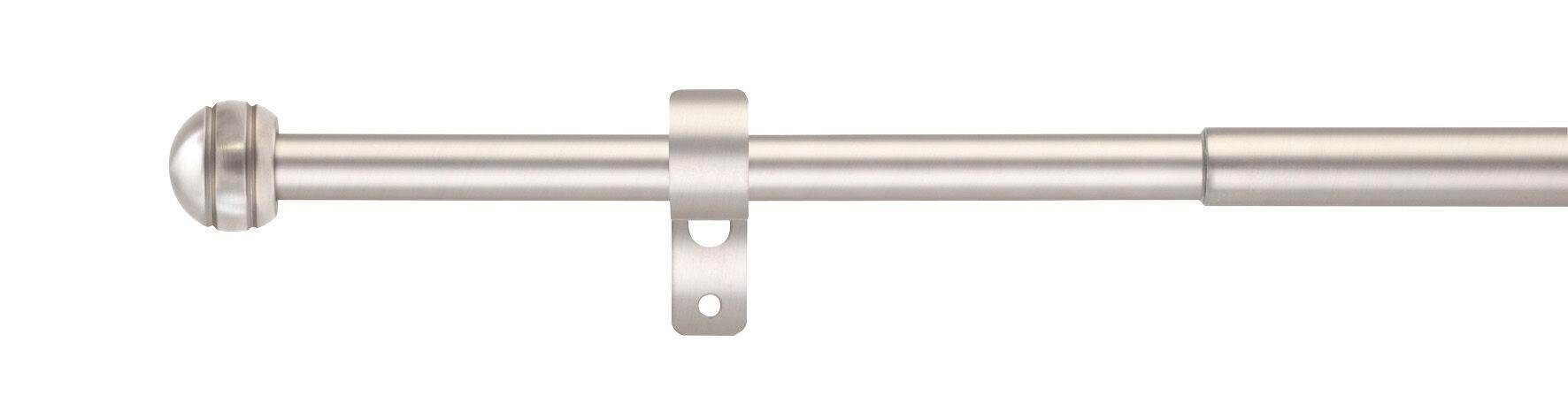 sunlines Gardinenstange »Habito rillball 16/19«, 1 läufig-läufig, ausziehbar, Made in Germany