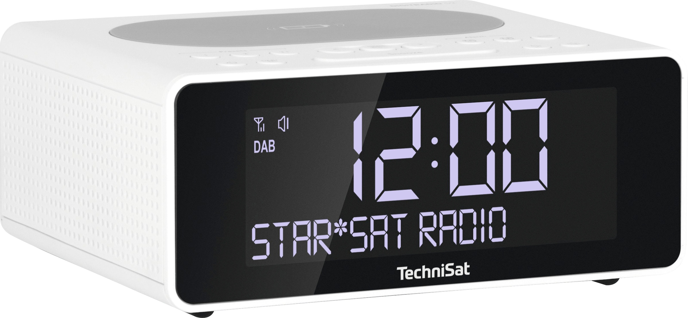 TechniSat Radiowecker »DIGITRADIO 52 - Stereo Uhrenradio«, mit DAB+, Snooze-Funktion, dimmbares Display, Sleeptimer