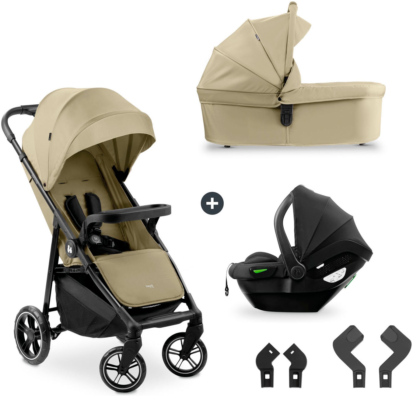 Kinder-Buggy »Shop N Care Trio Set«, inkl. Babyschale, Babywanne und Adapter