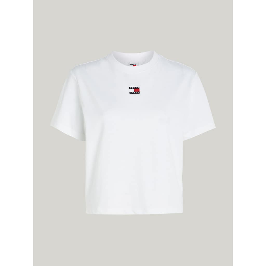 Tommy Jeans T-Shirt »TJW BXY BADGE TEE EXT«, mit großer Tommy Jeans Logo-Badge