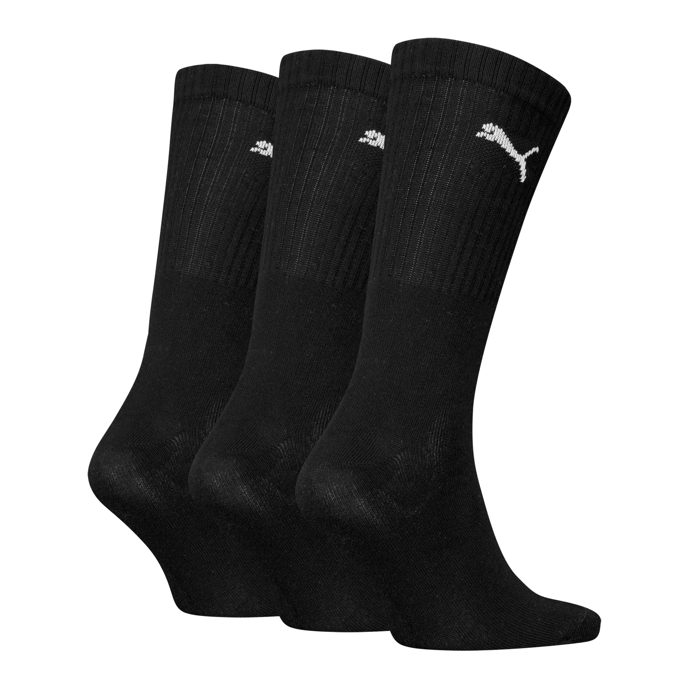 PUMA Socken »PUMA UNISEX CREW SOCK 3P« 3 Paar,  mit farblichem Logo