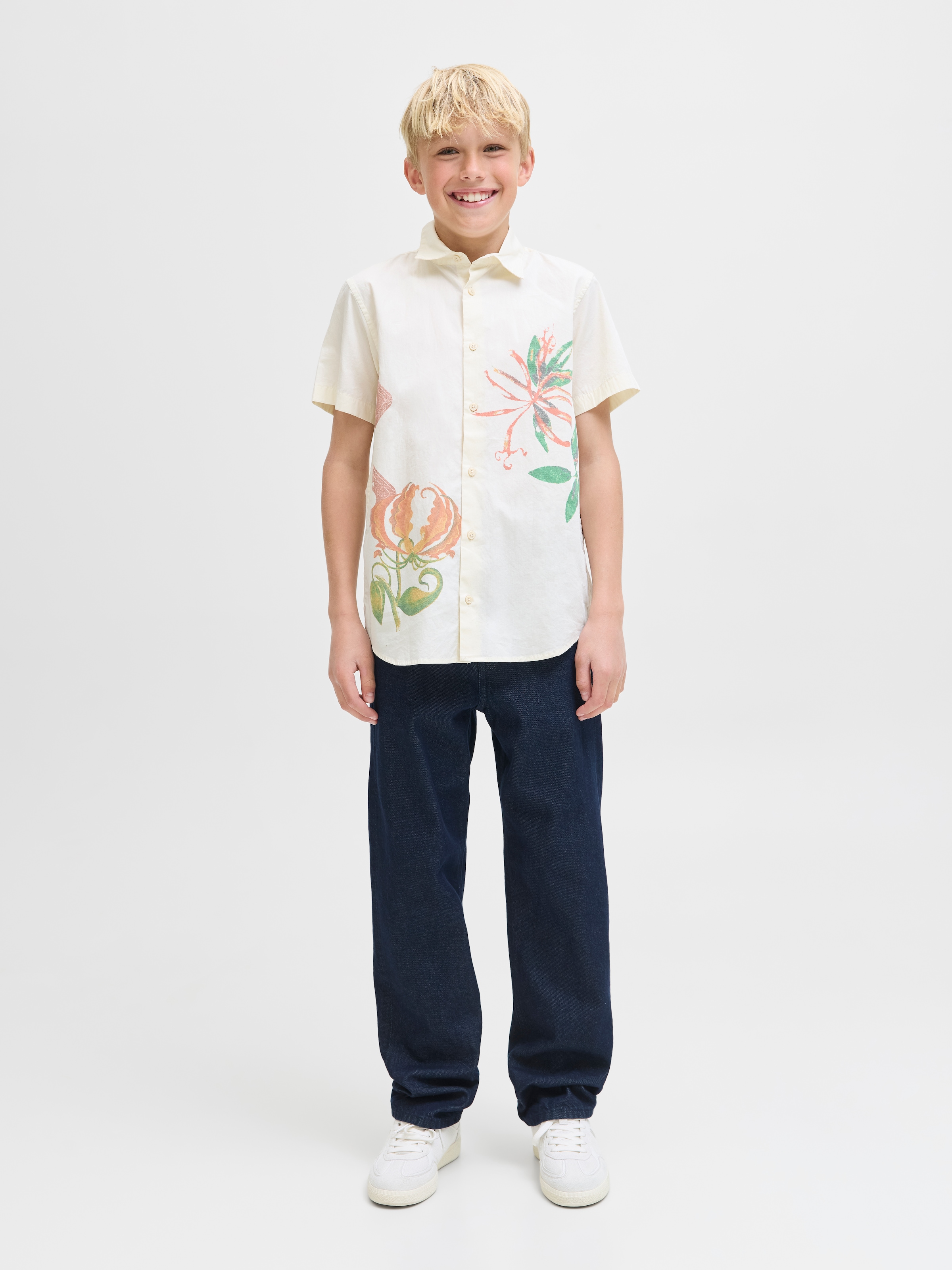 Jack & Jones Junior Relax-fit-Jeans »JJICHRIS JJORIGINAL SQ 268 JNR«