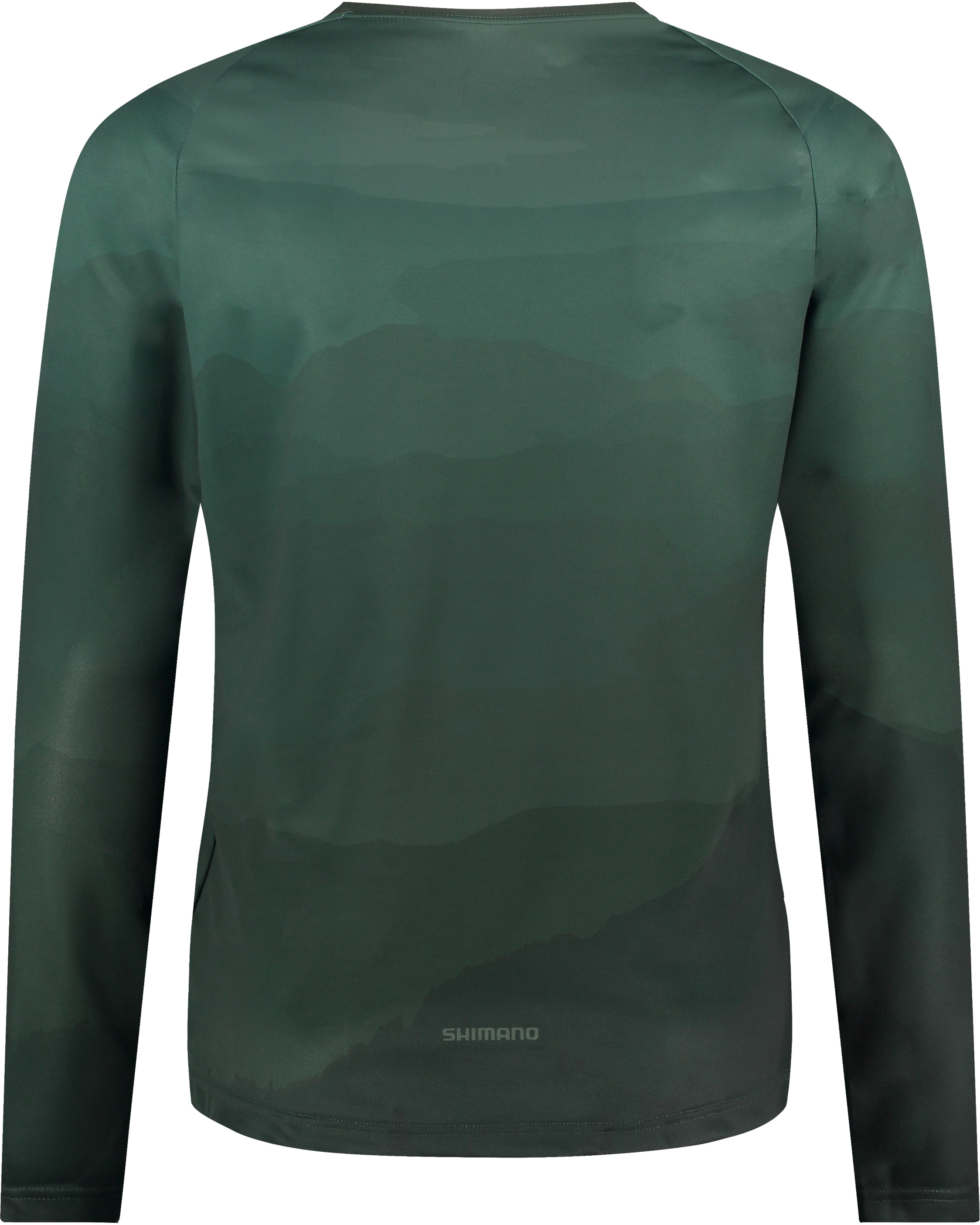 Shimano Radtrikot »SENTIERO Long Sleeves Jersey, Aurora Green«