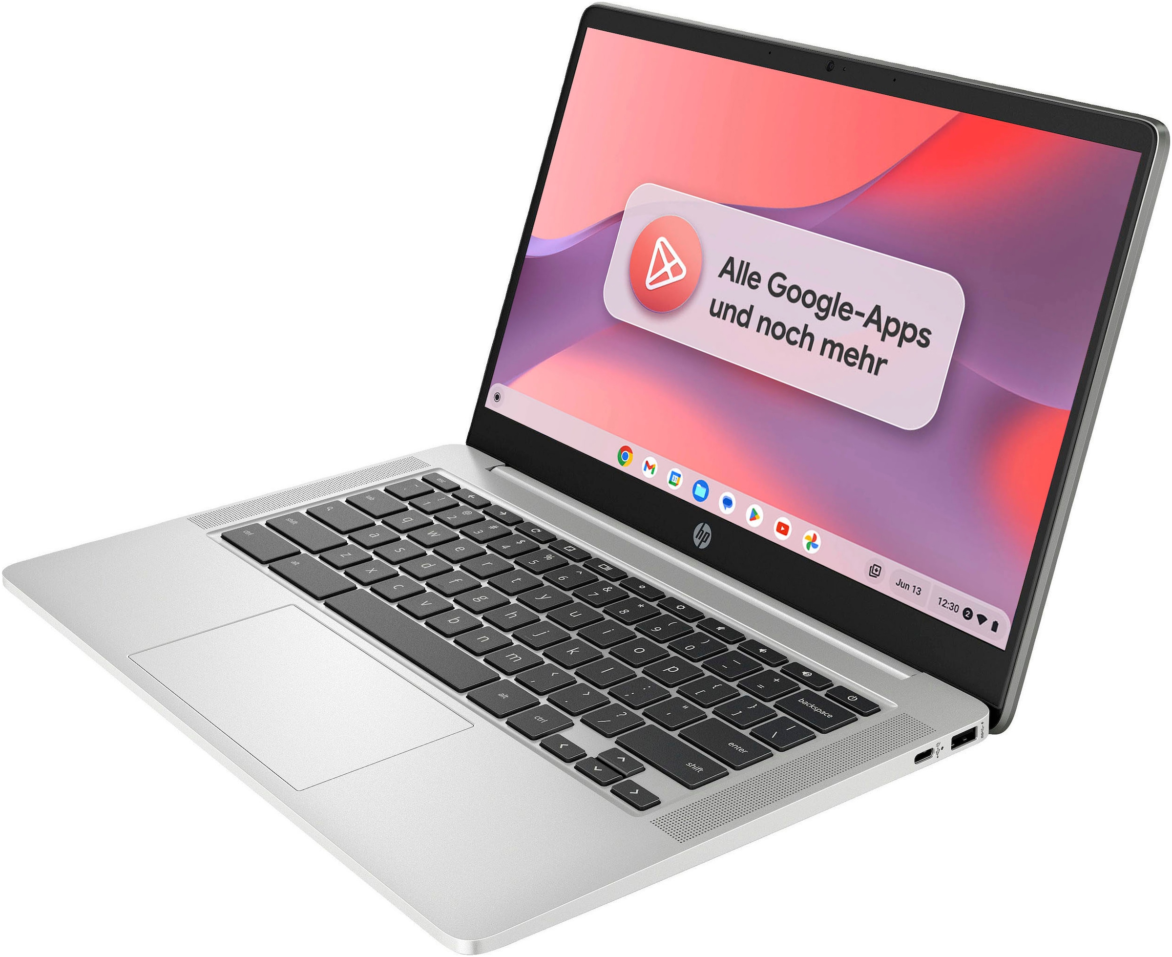 HP Chromebook »14a-na0221ng«, 35,6 cm, / 14 Zoll, Intel, Celeron, UHD Graphics 600, ChromeOS