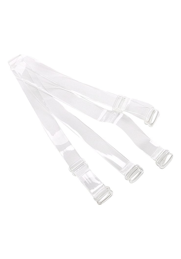 Abracada Bra BH-Träger, (2 Paar), Trägerbreite 1,8 cm - transparent, zum Austauschen