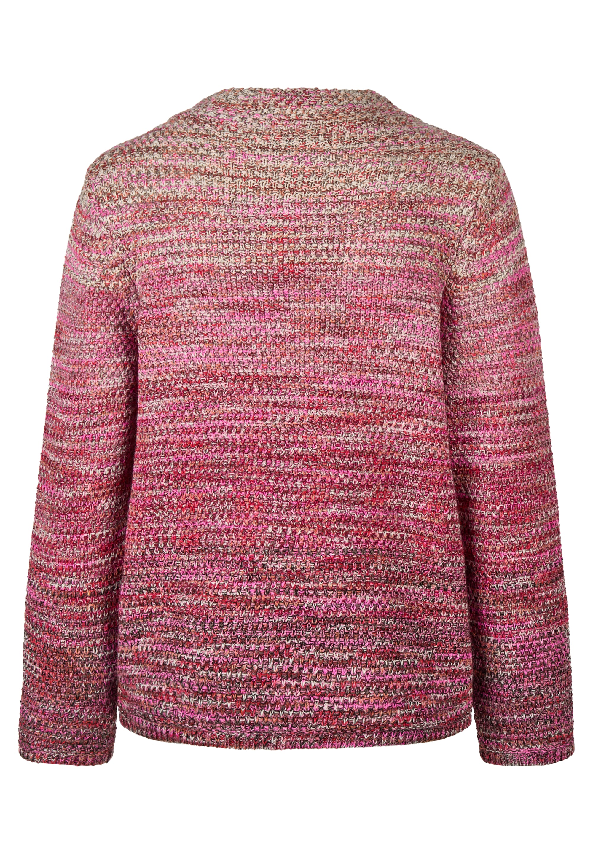 Rabe Strickpullover Grober Strickpullover mit Farbverlauf