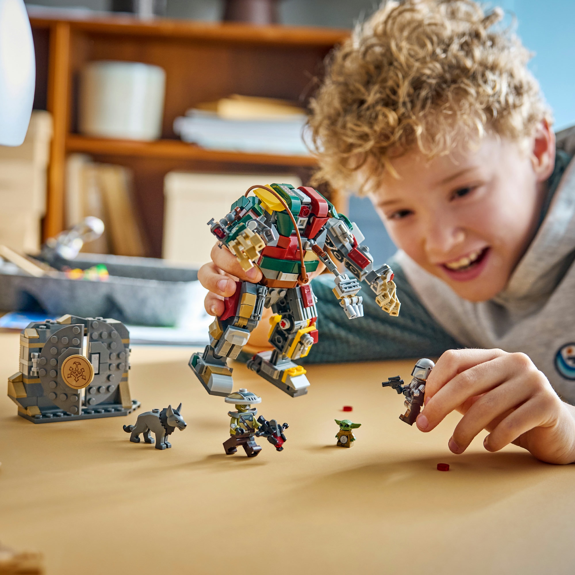 LEGO® Konstruktionsspielsteine »Showdown mit dem Wächterdroiden am Huttenpalast (75451)« LEGO Star Wars; Made in Europe