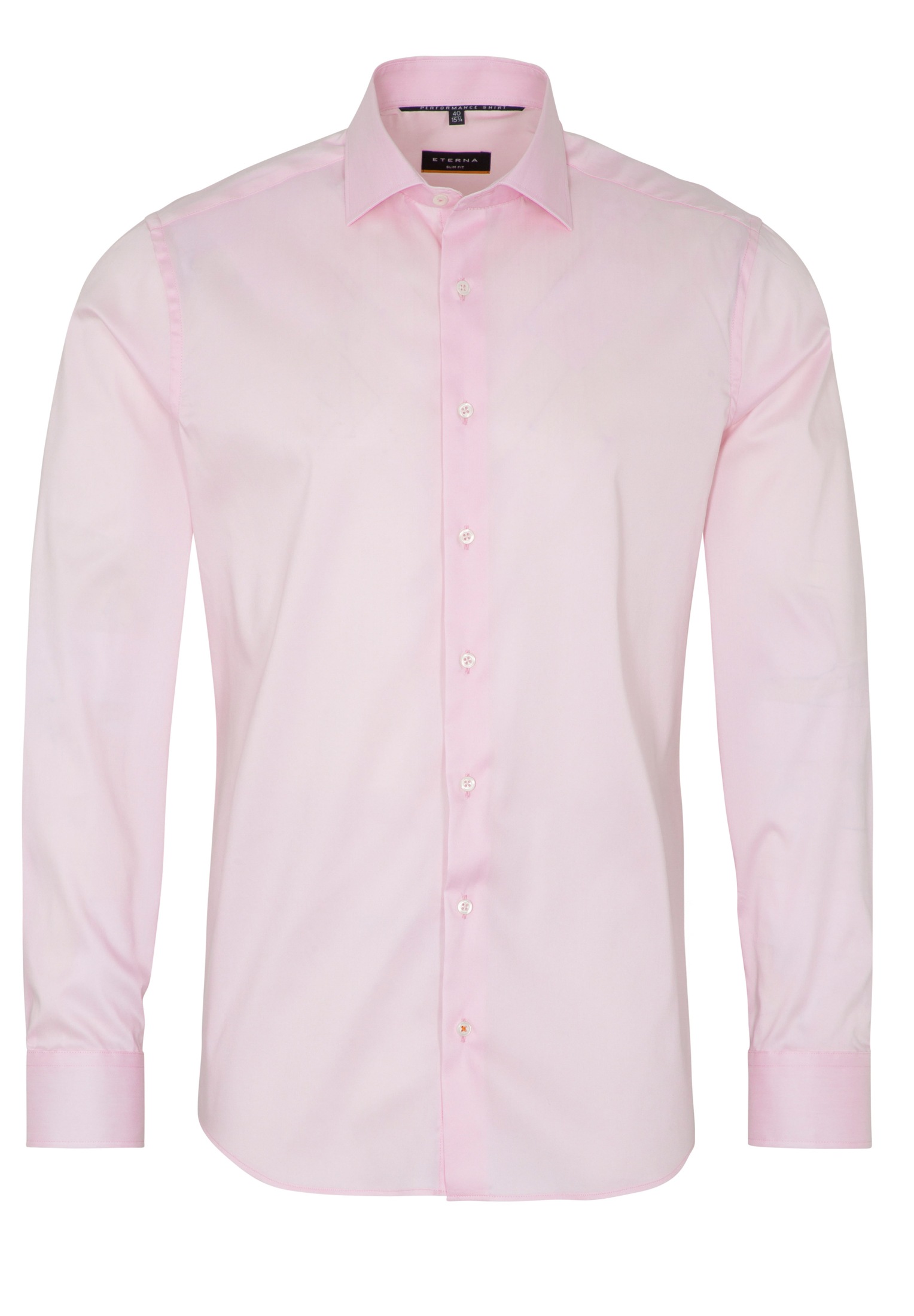 Eterna Langarmhemd »SLIM FIT« EASY IRON (bügelleicht)