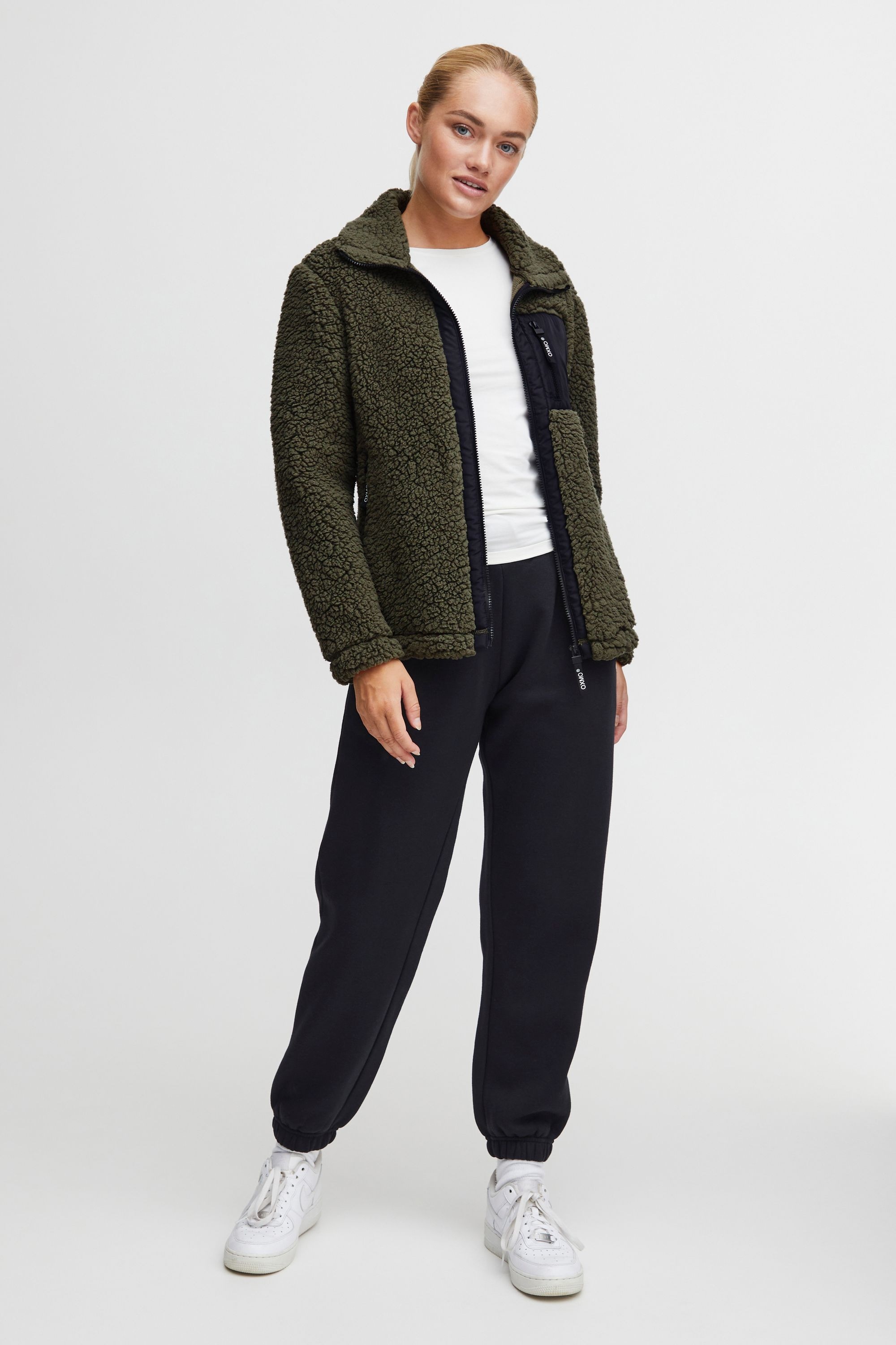 OXMO Sweatjacke »Fleecejacke OXEllin«