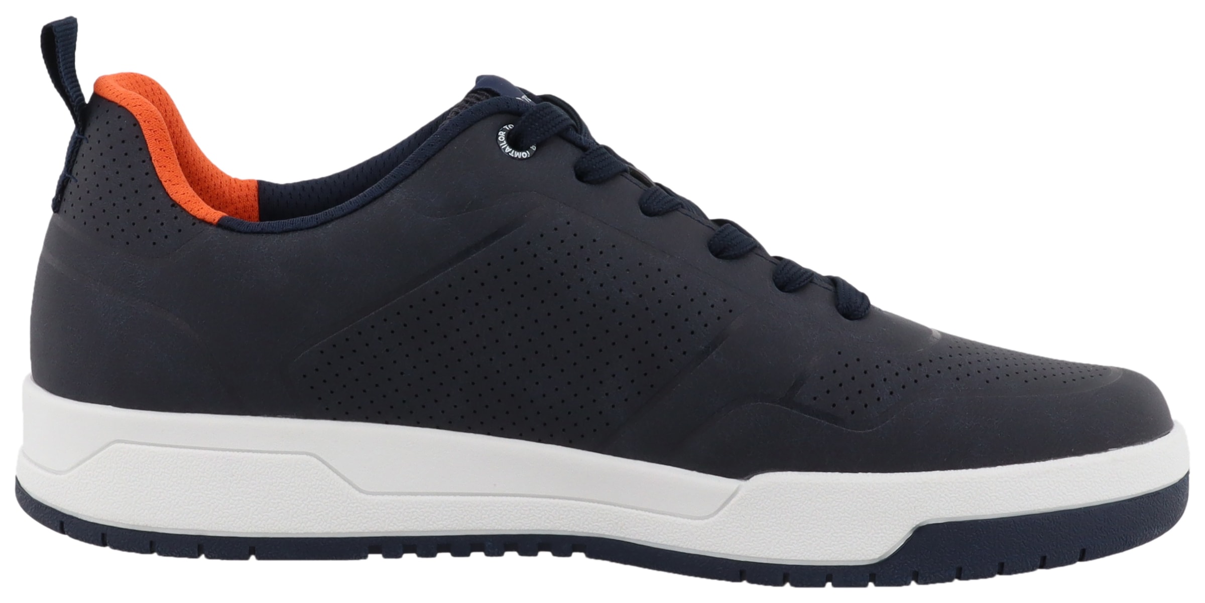 TOM TAILOR Plateausneaker, Freizeitschuh, Halbschuh, Schnürschuh mit Lochmuster