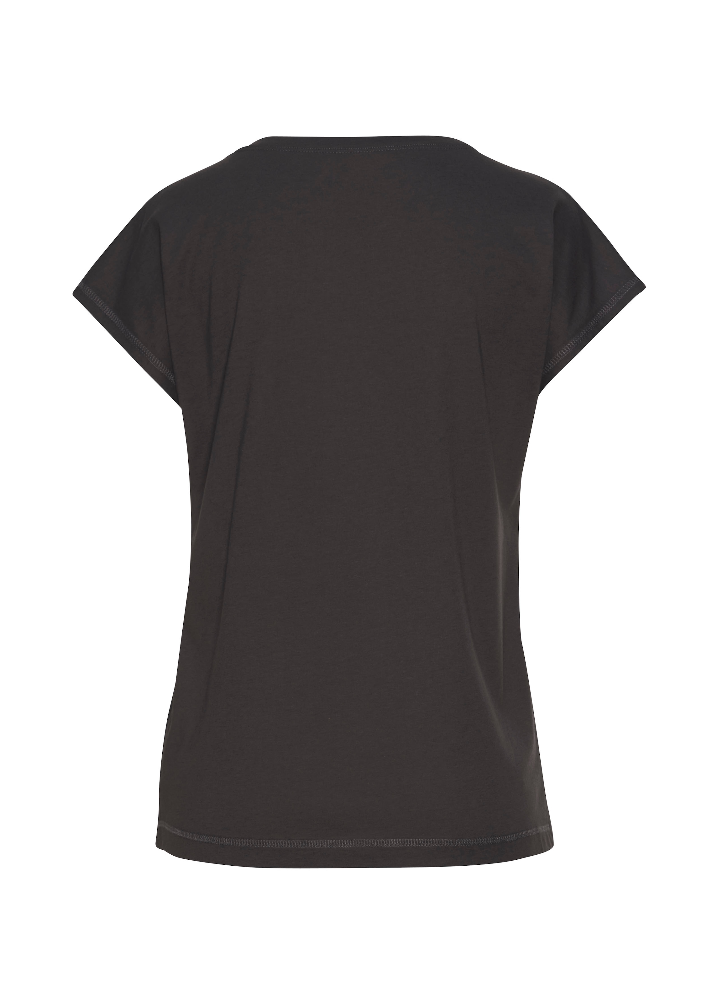 Vivance Dreams Pyjamaoberteil, mit Frontdruck