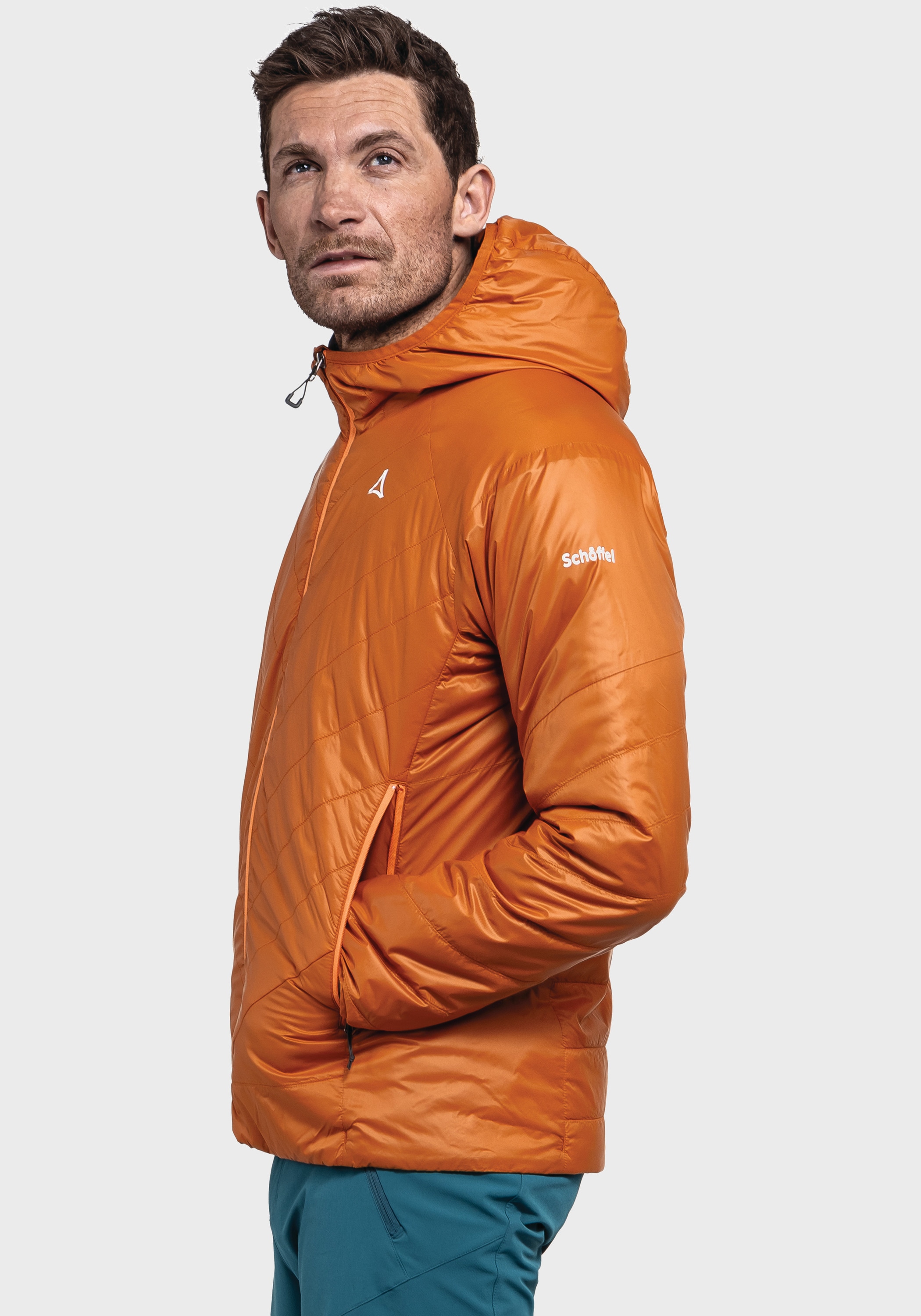 Schöffel Funktionsjacke »Hiking Ins Jacket Style Cascata MNS«, mit Kapuze