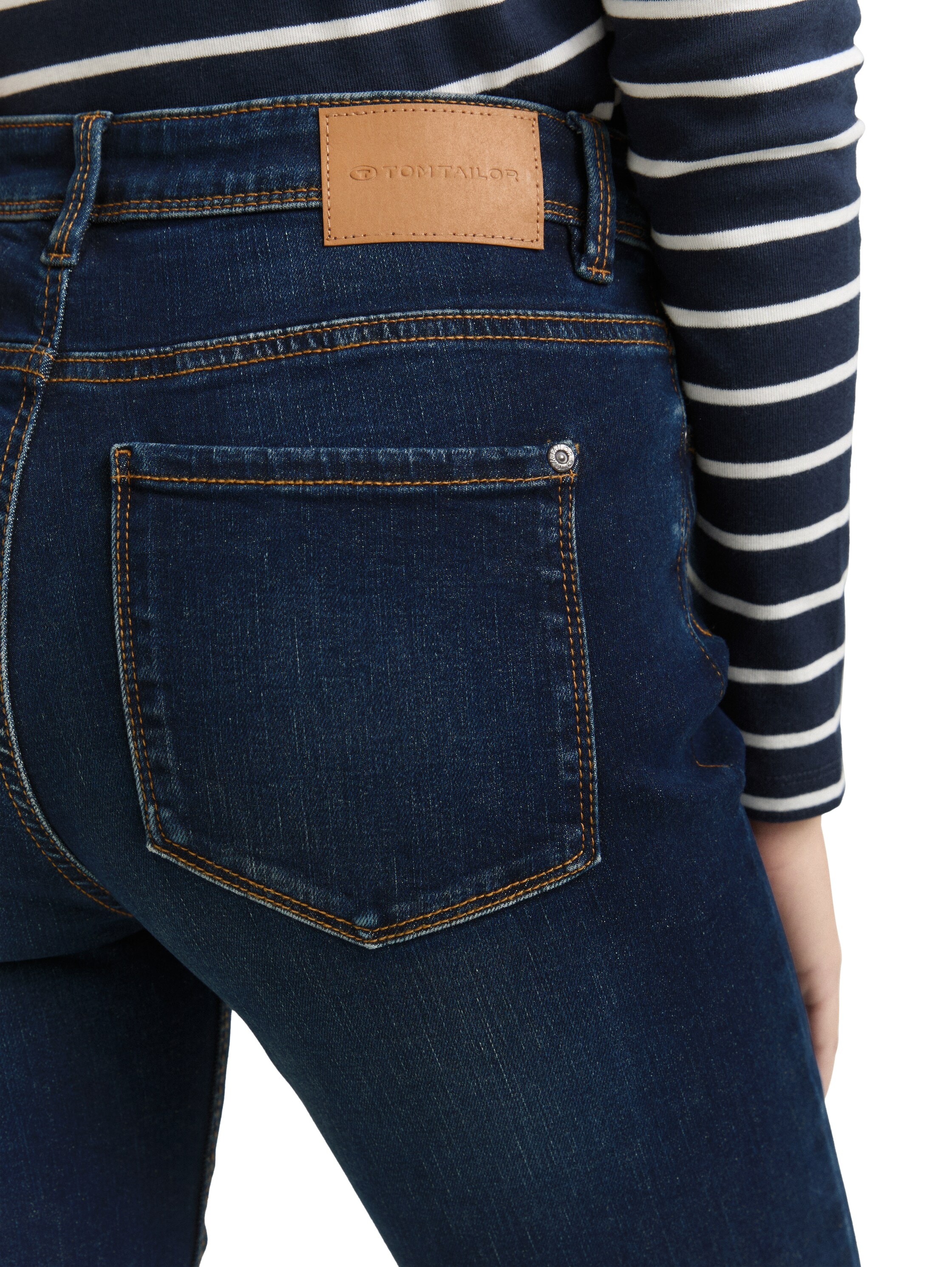 TOM TAILOR Straight-Jeans »Style ELVA«, mit Stretch