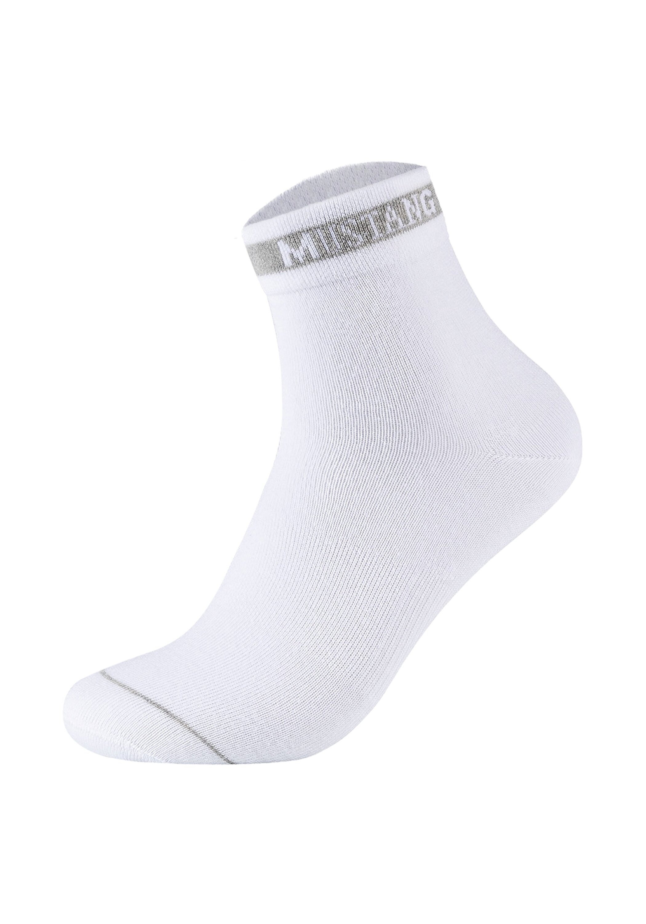 MUSTANG Kurzsocken »Socken Casual Organic Cotton Quarter 6-Pack 6er Pack« 6 Paar tlg.