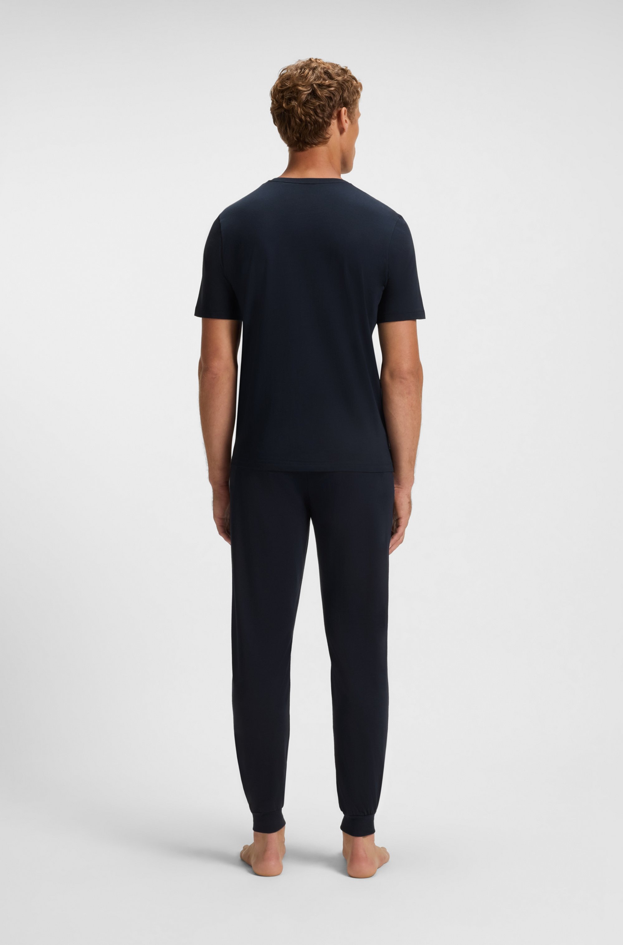 BOSS T-Shirt »Mix&Match T-Shirt R«, mit BOSS Stickerei auf der Brust